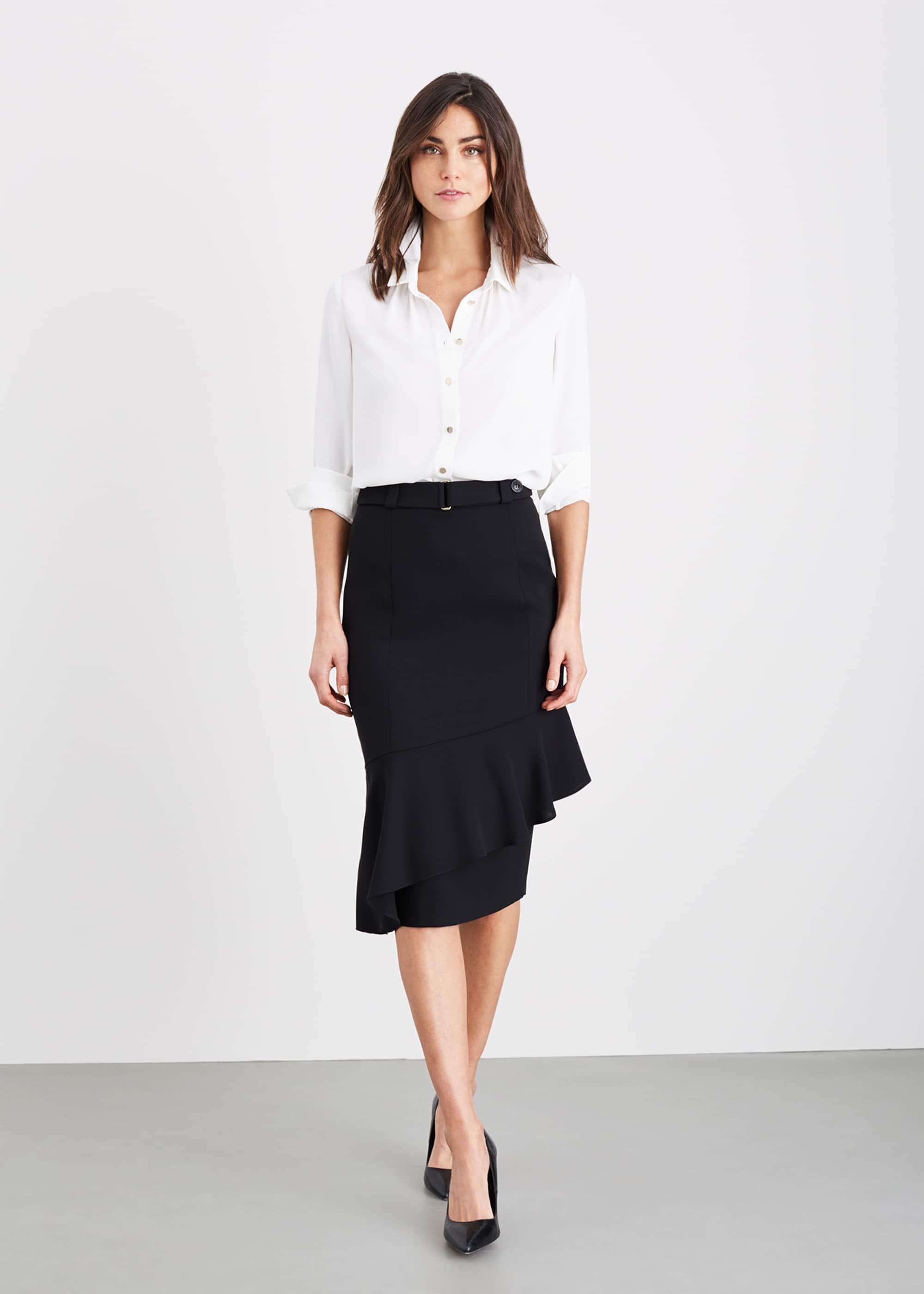 Lydia City Suit Frill Skirt