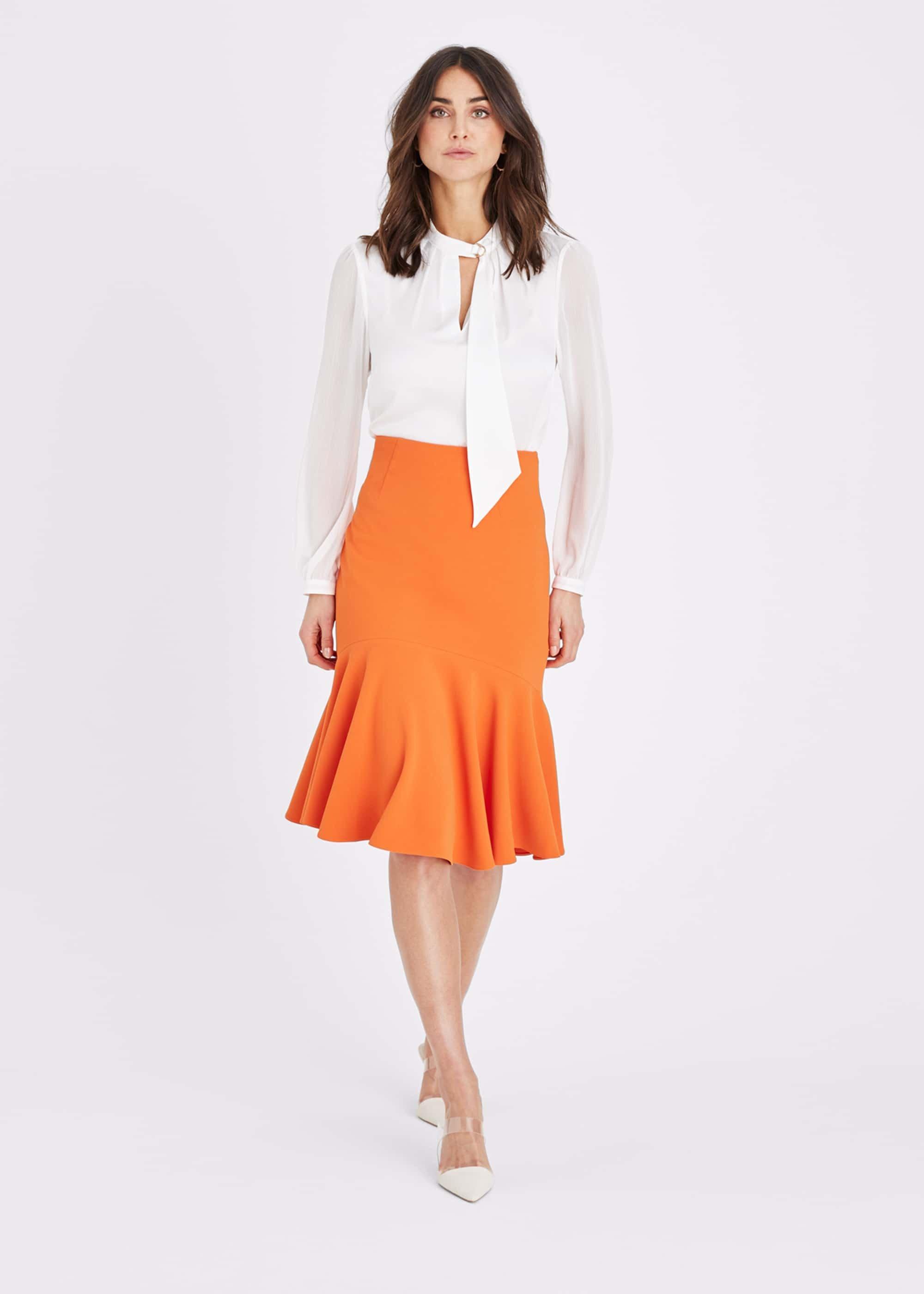 Sati Fluted Hem Skirt