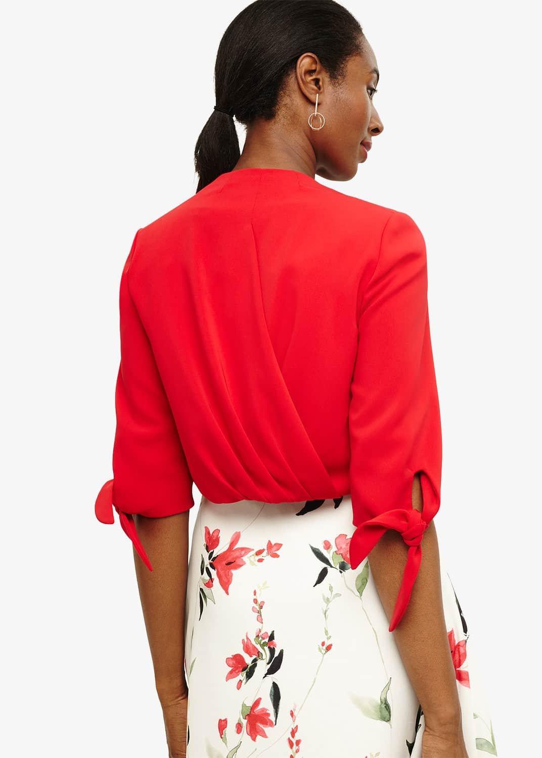 Claudia Tie Sleeve Jacket