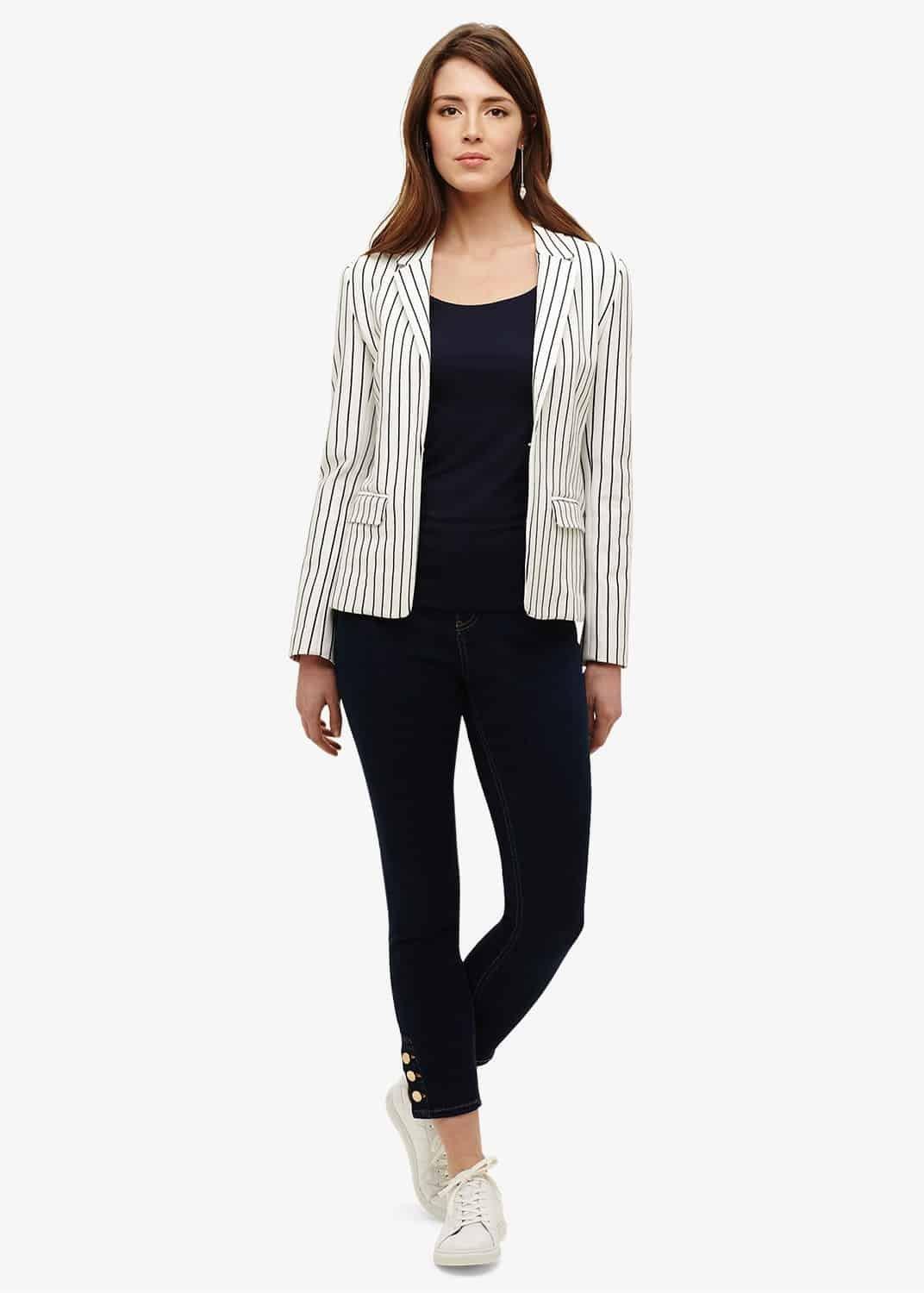Quinn Stripe Blazer