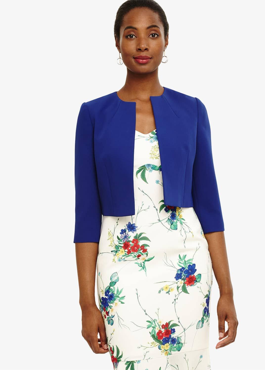 Courtney Pleat Back Jacket