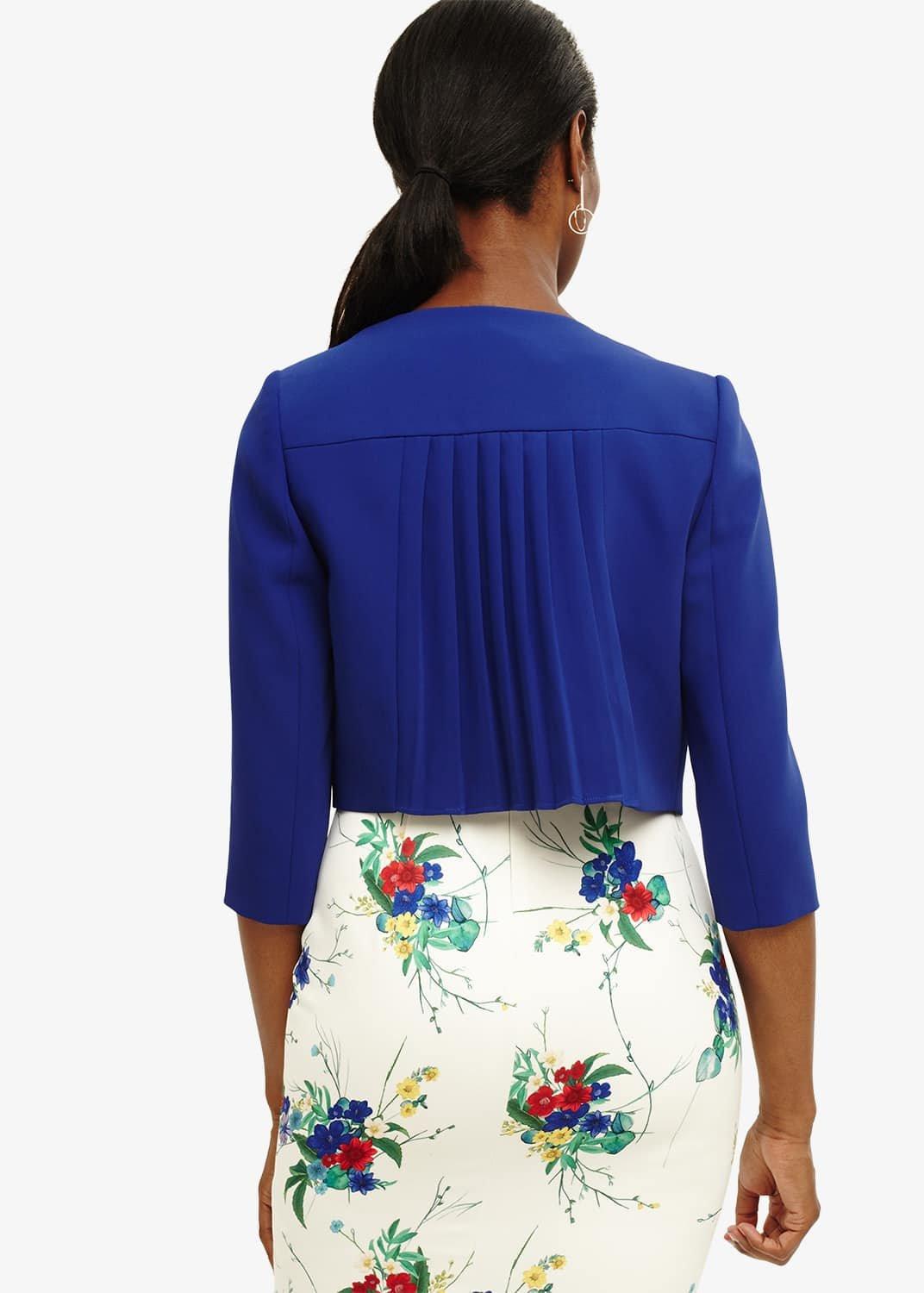 Courtney Pleat Back Jacket