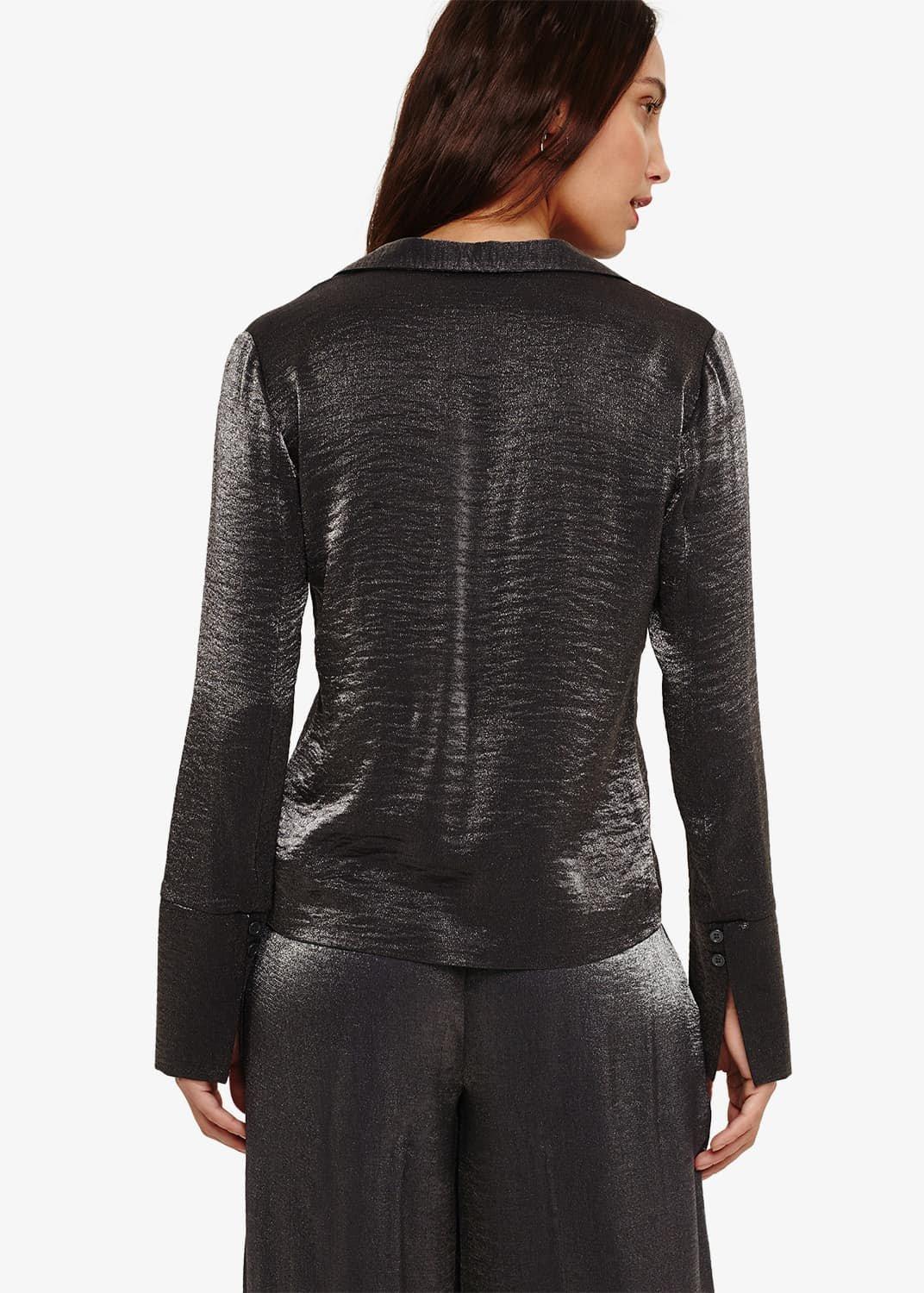 Mackenzi Metallic Tux Jacket