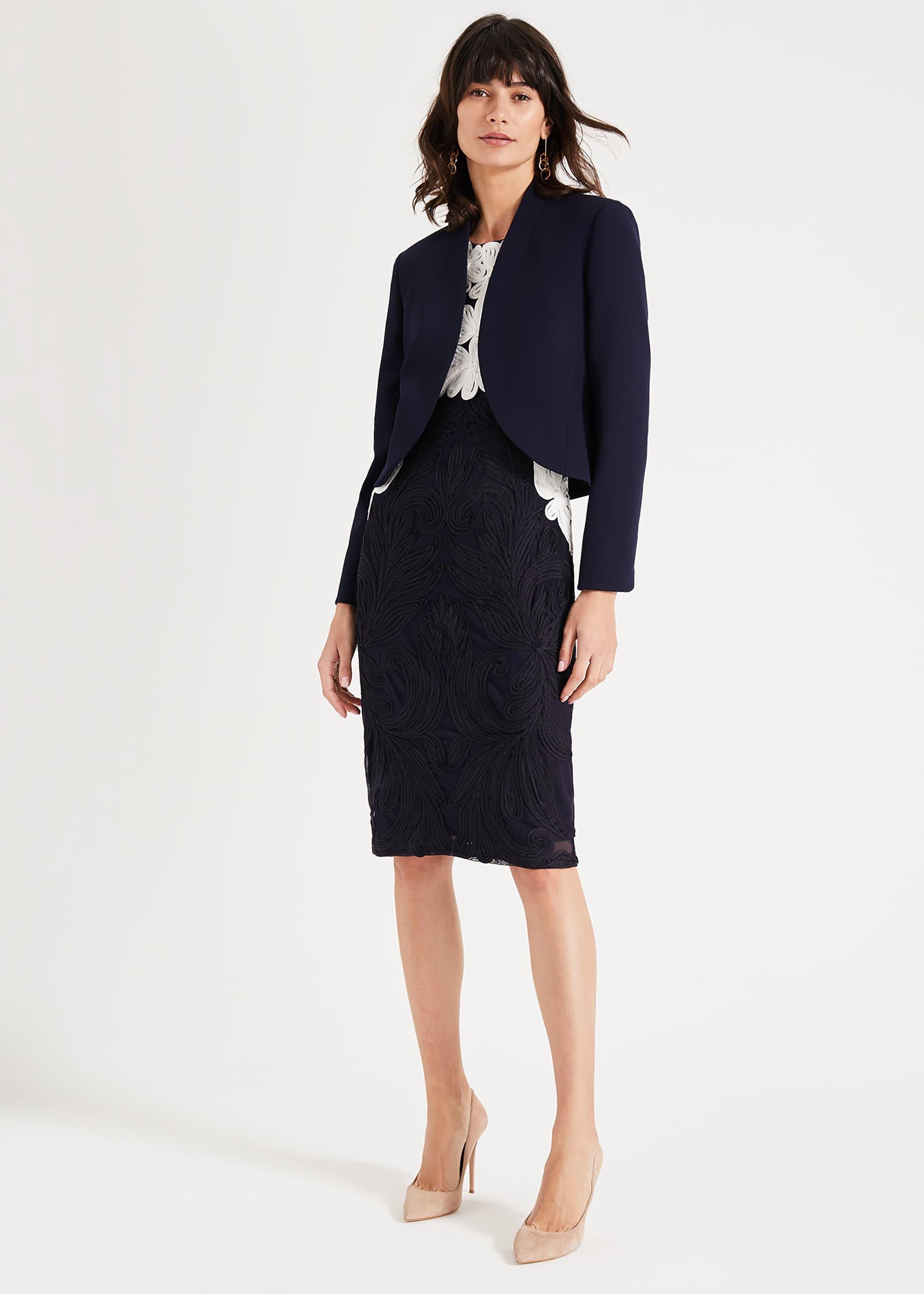 Caroline Peplum Back Jacket