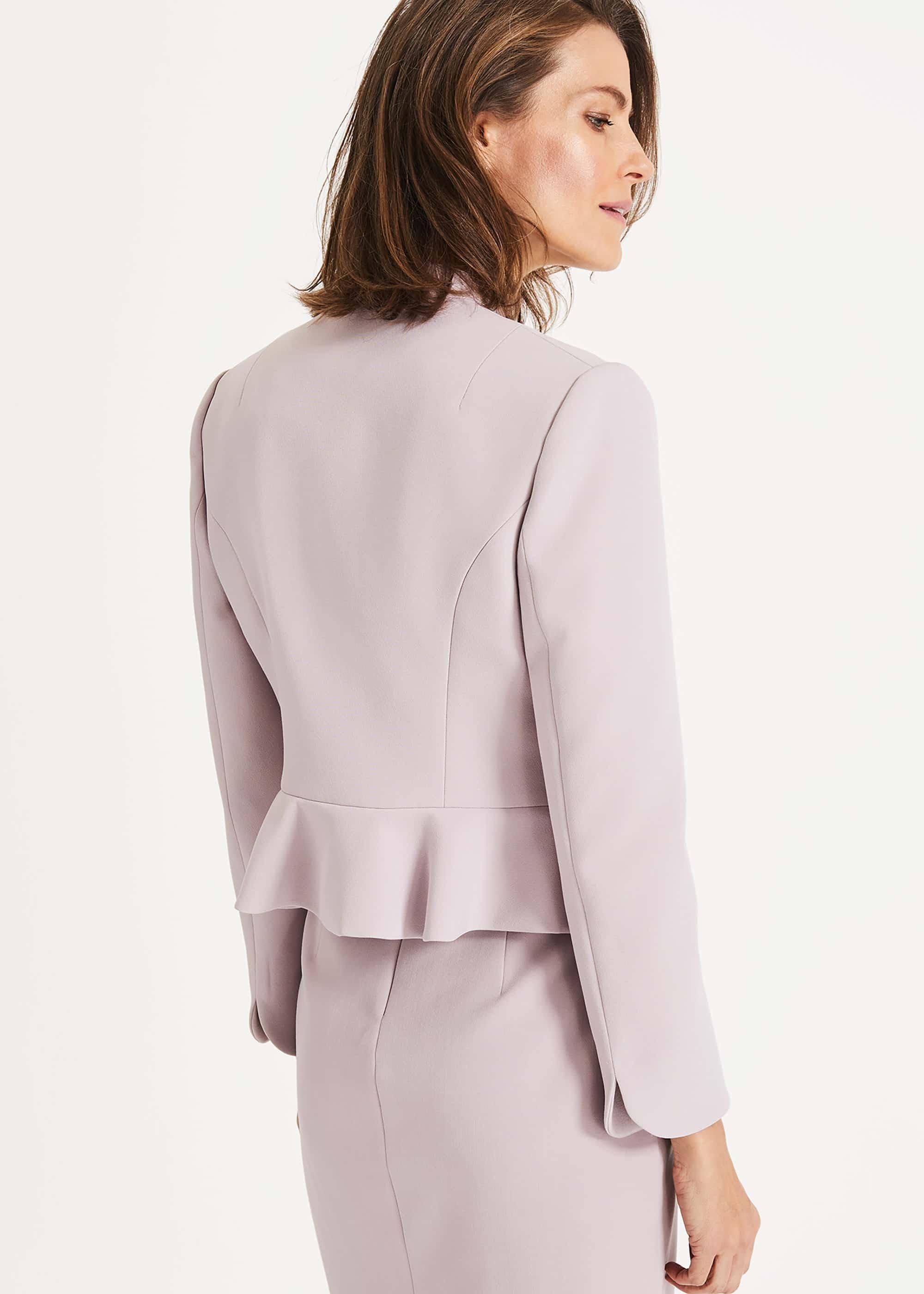 Caroline Peplum Back Jacket