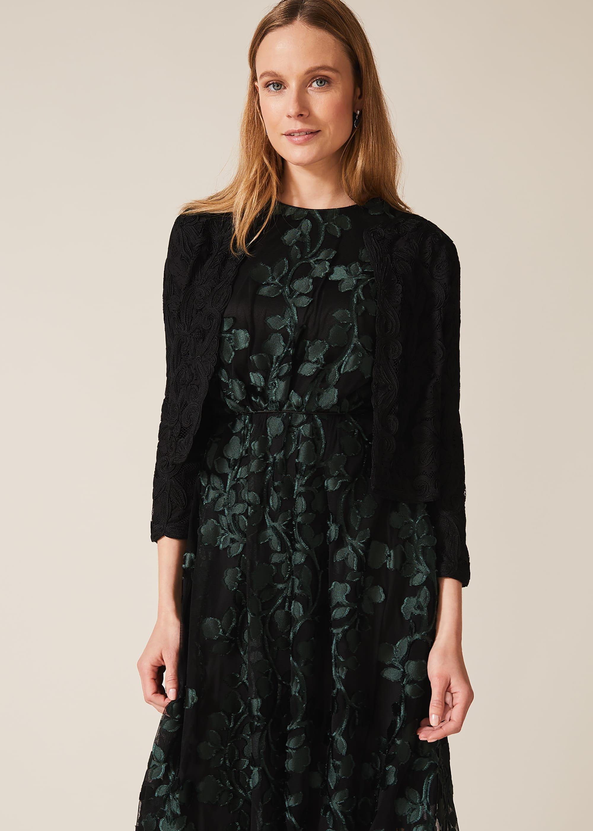 Catheleen Tapework Lace Jacket