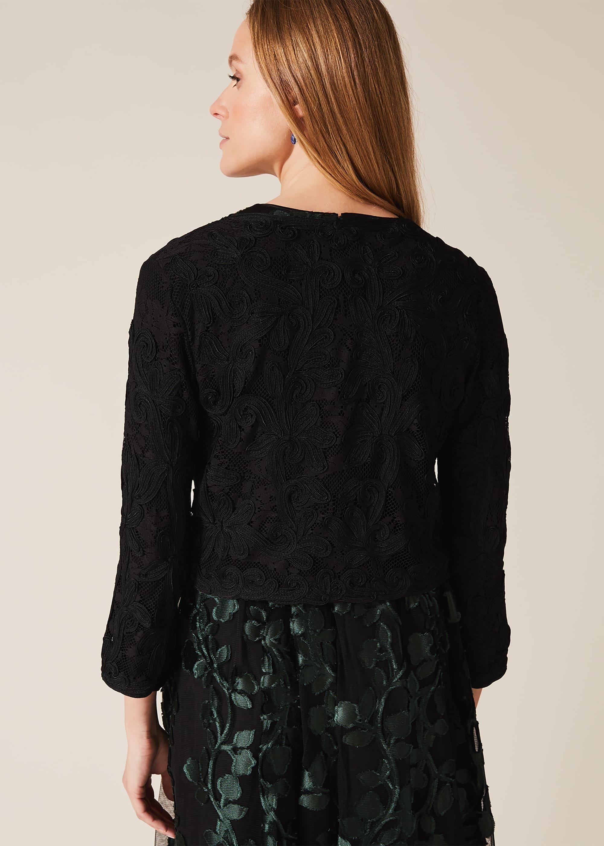 Catheleen Tapework Lace Jacket