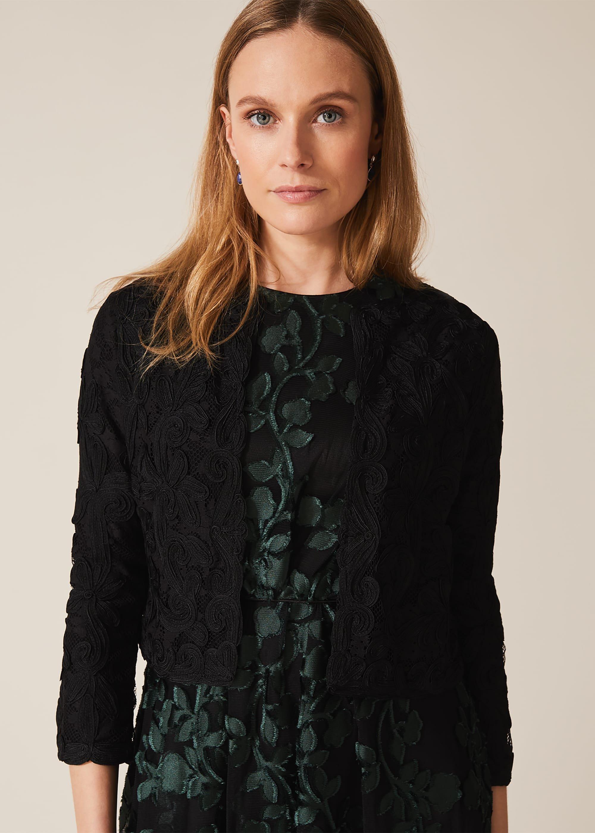 Catheleen Tapework Lace Jacket