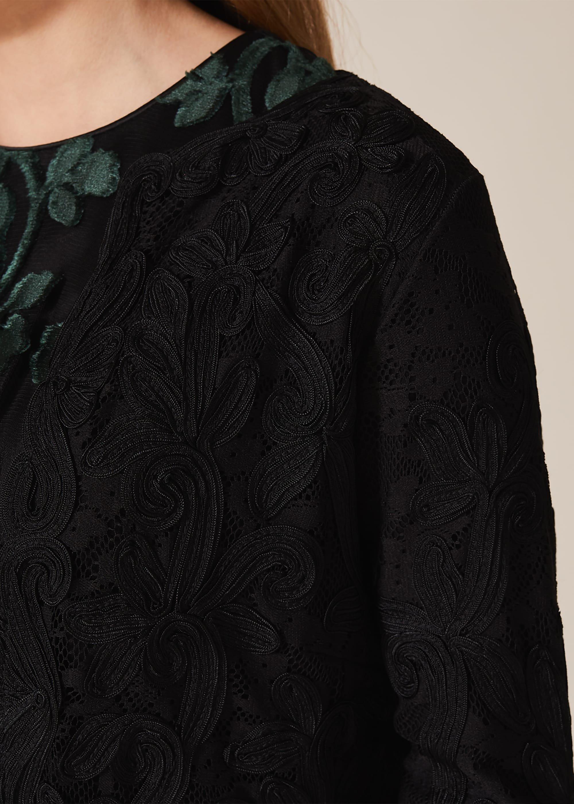 Catheleen Tapework Lace Jacket
