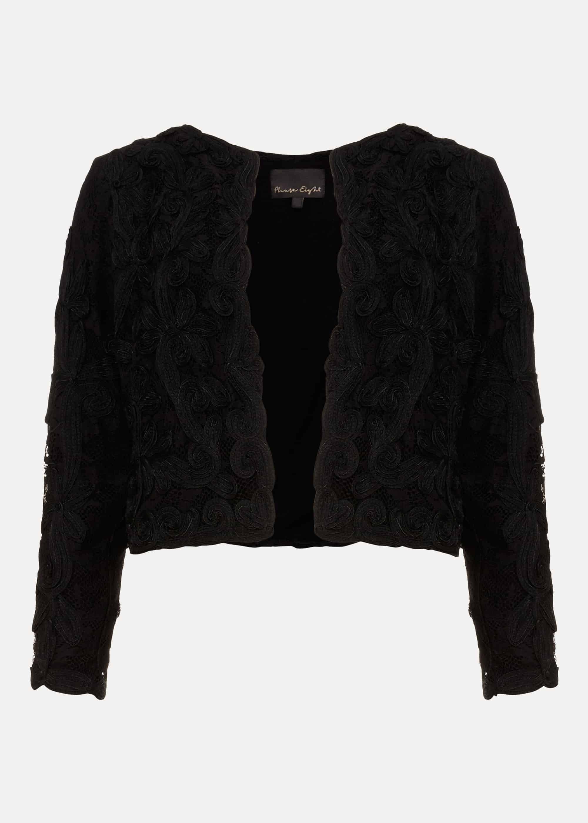 Catheleen Tapework Lace Jacket