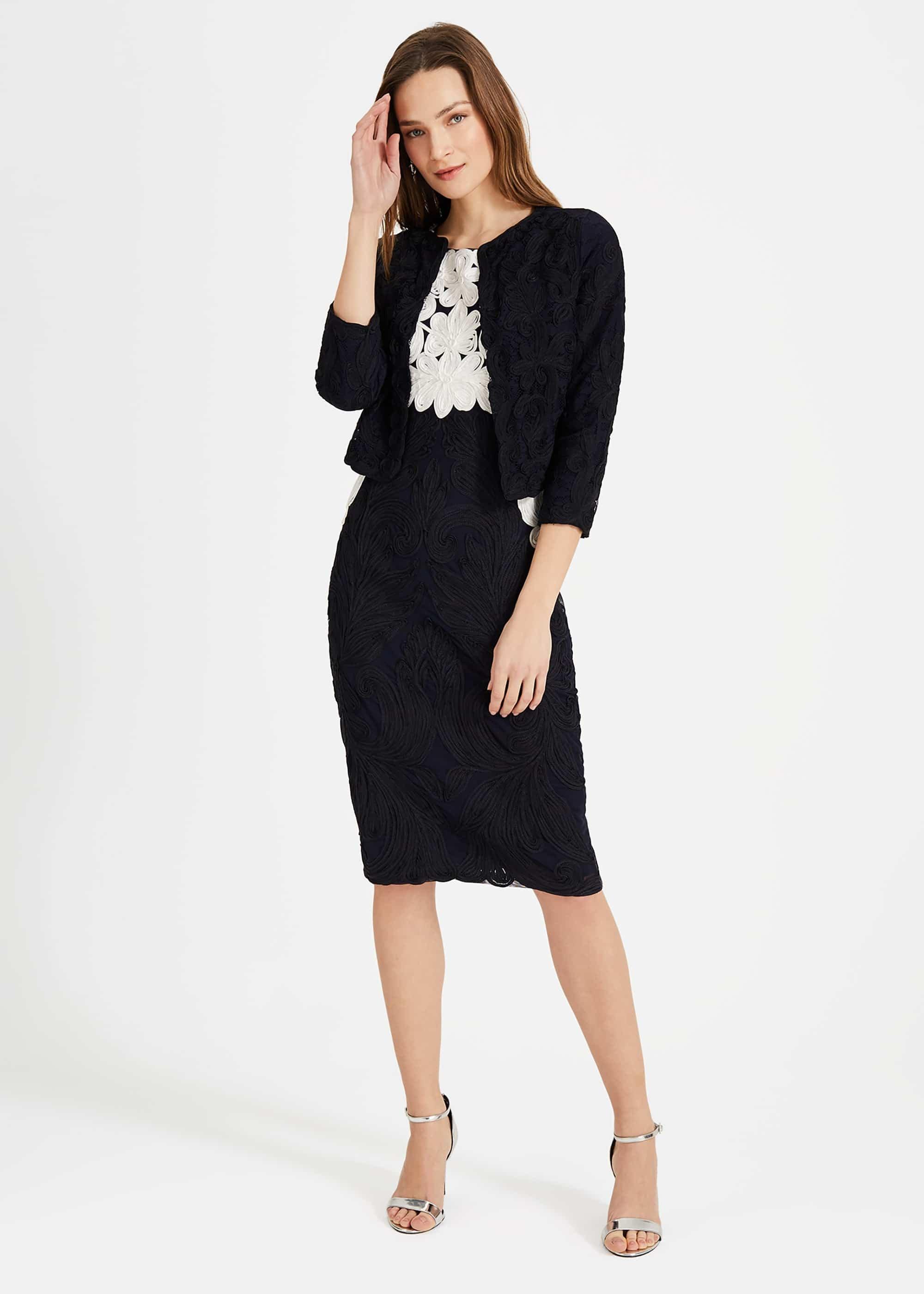 Catheleen Tapework Lace Jacket