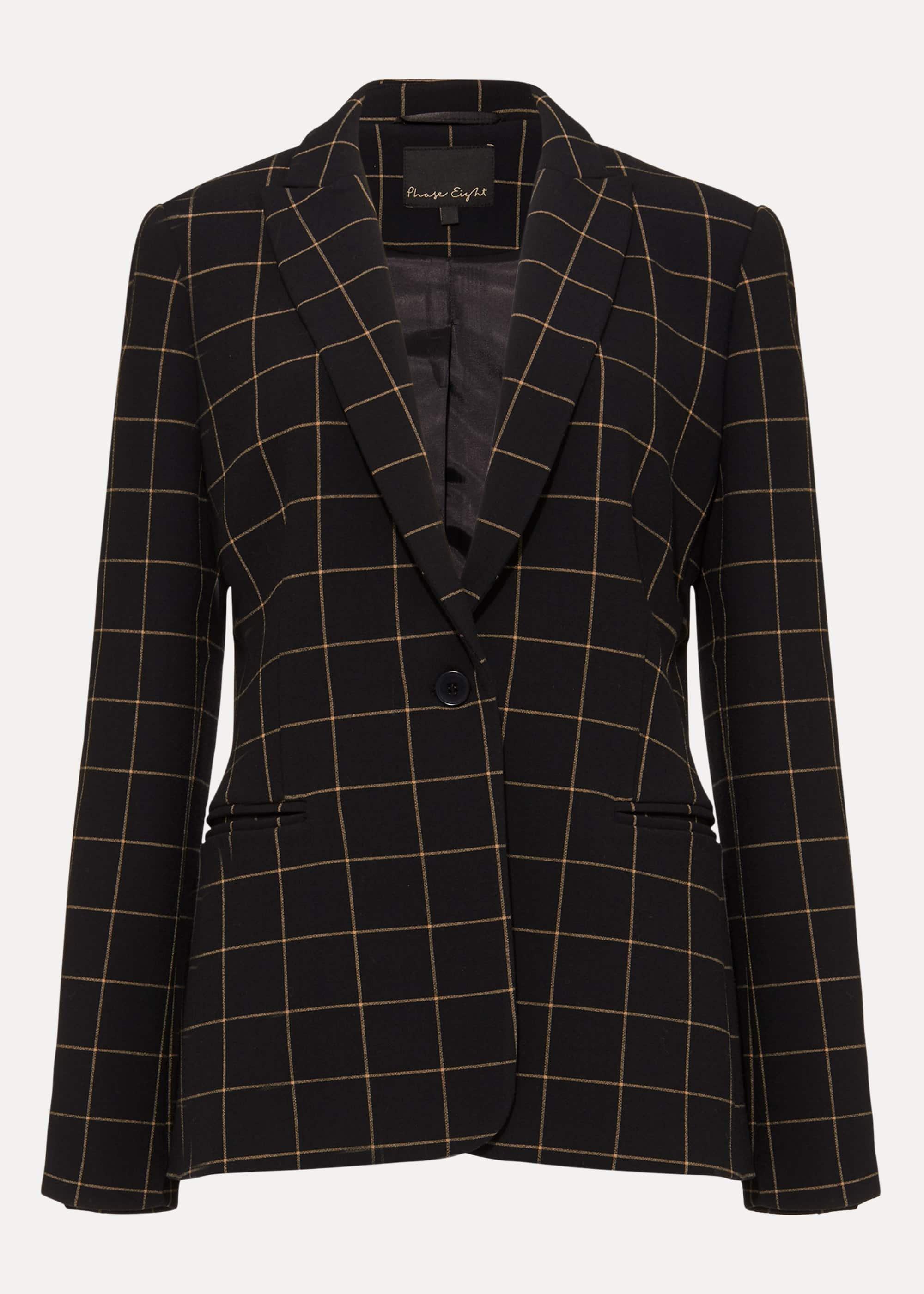 Toni Check Suit Jacket