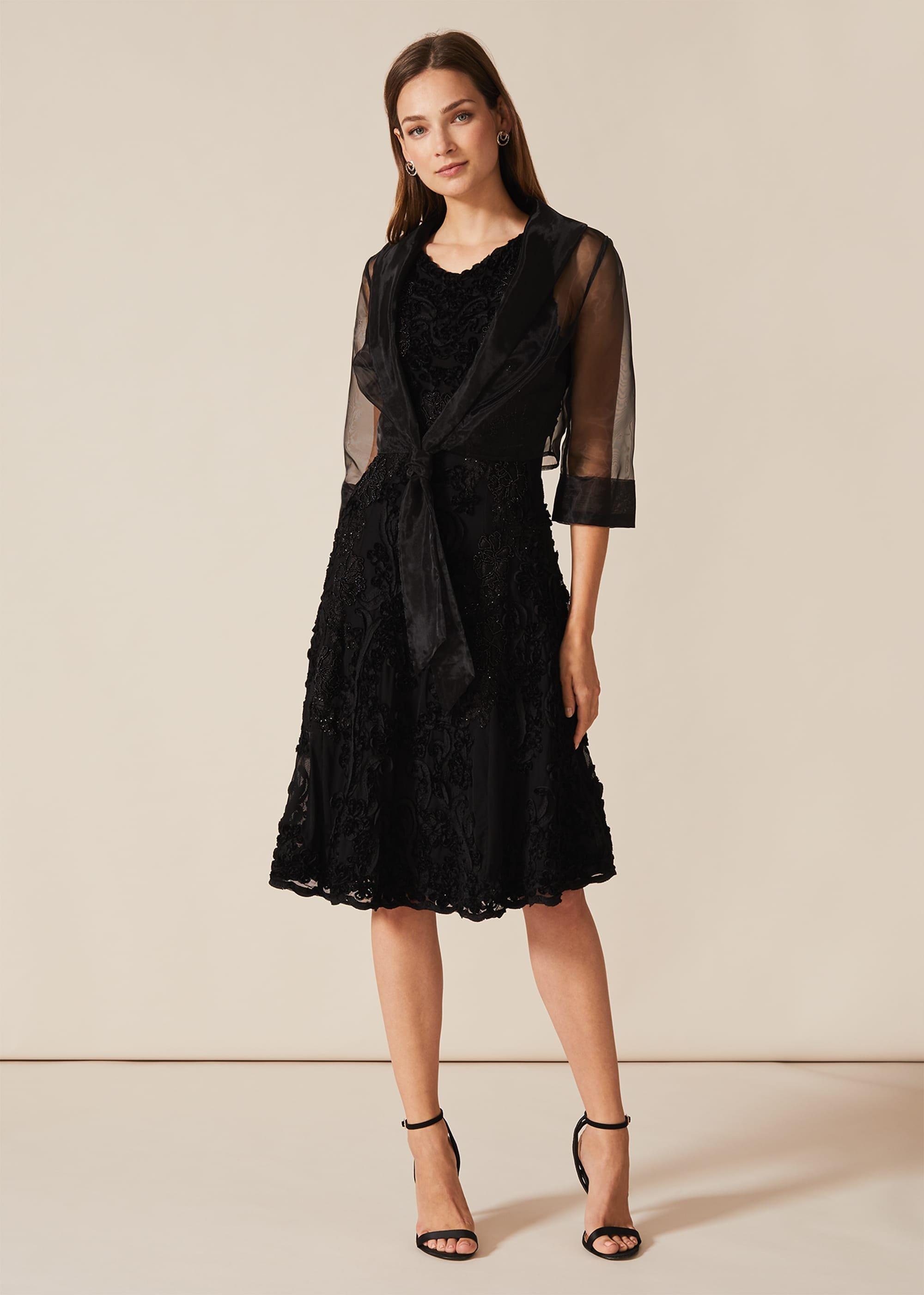 Frieda Sheer Organza Shrug