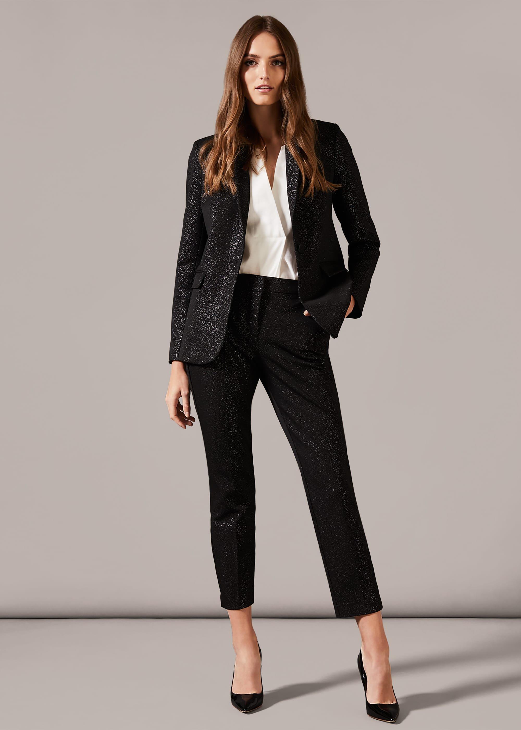 Ulrica Glitter Suit Jacket
