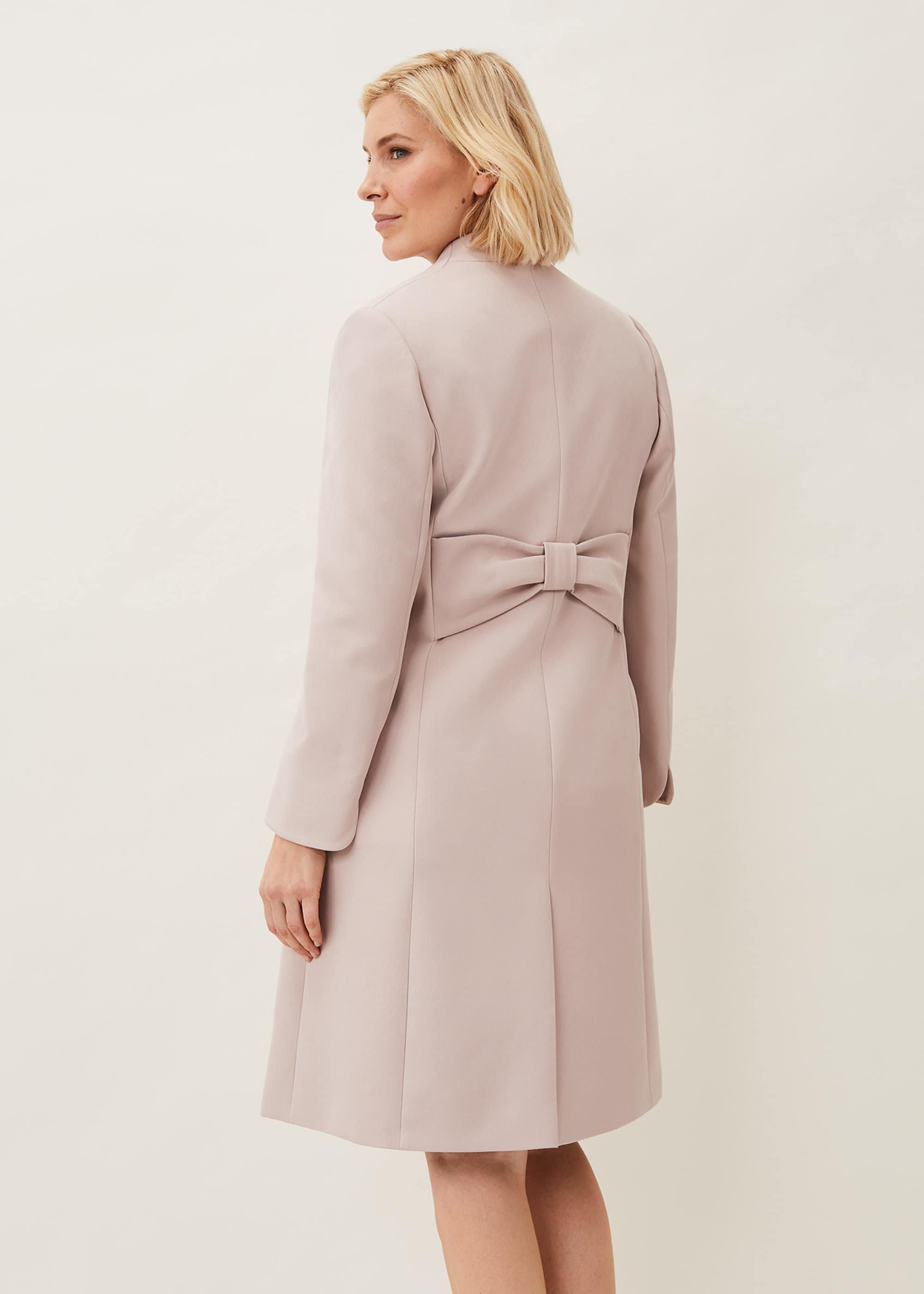 Constanza Bow Back Occasion Coat