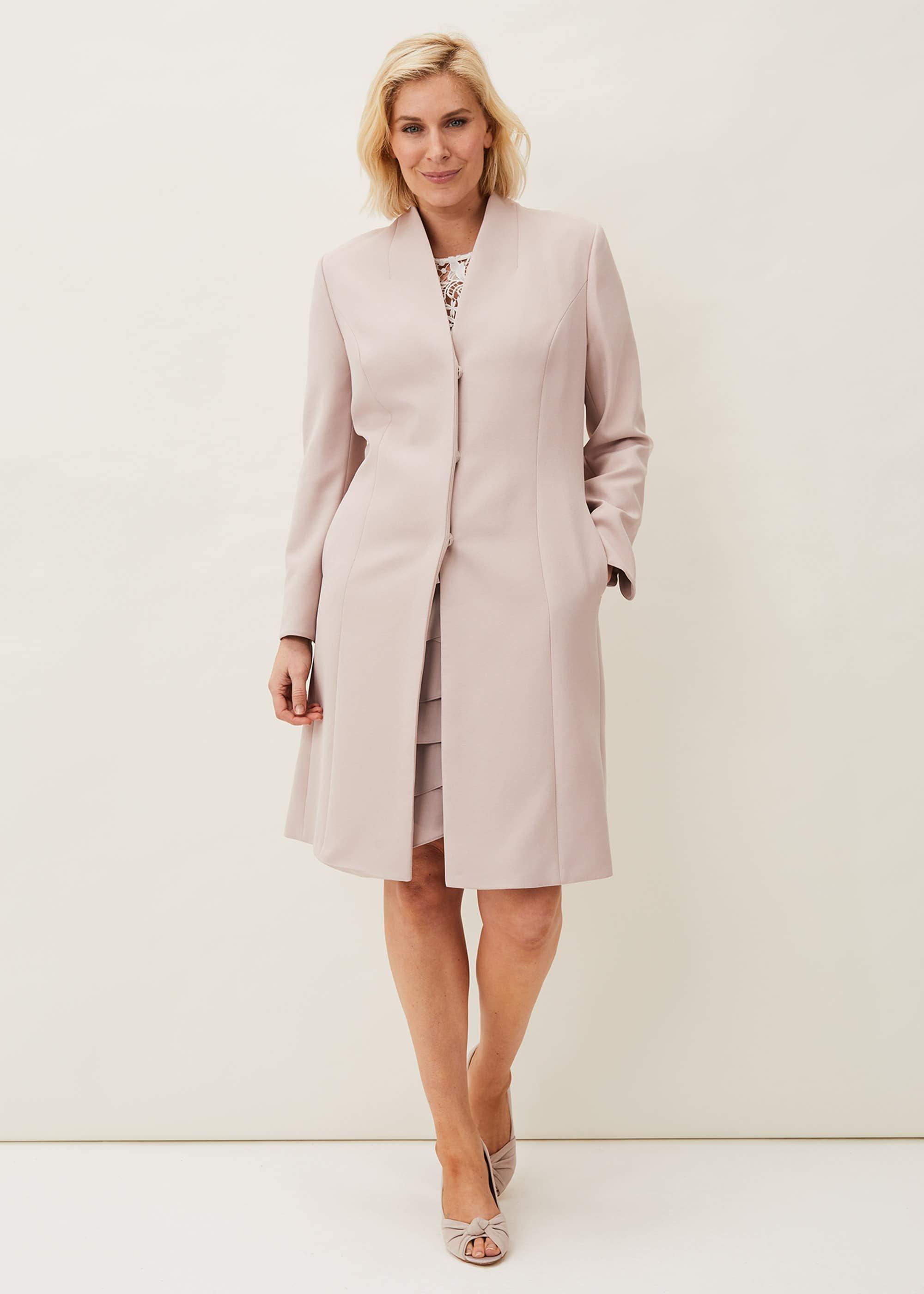 Constanza Bow Back Occasion Coat