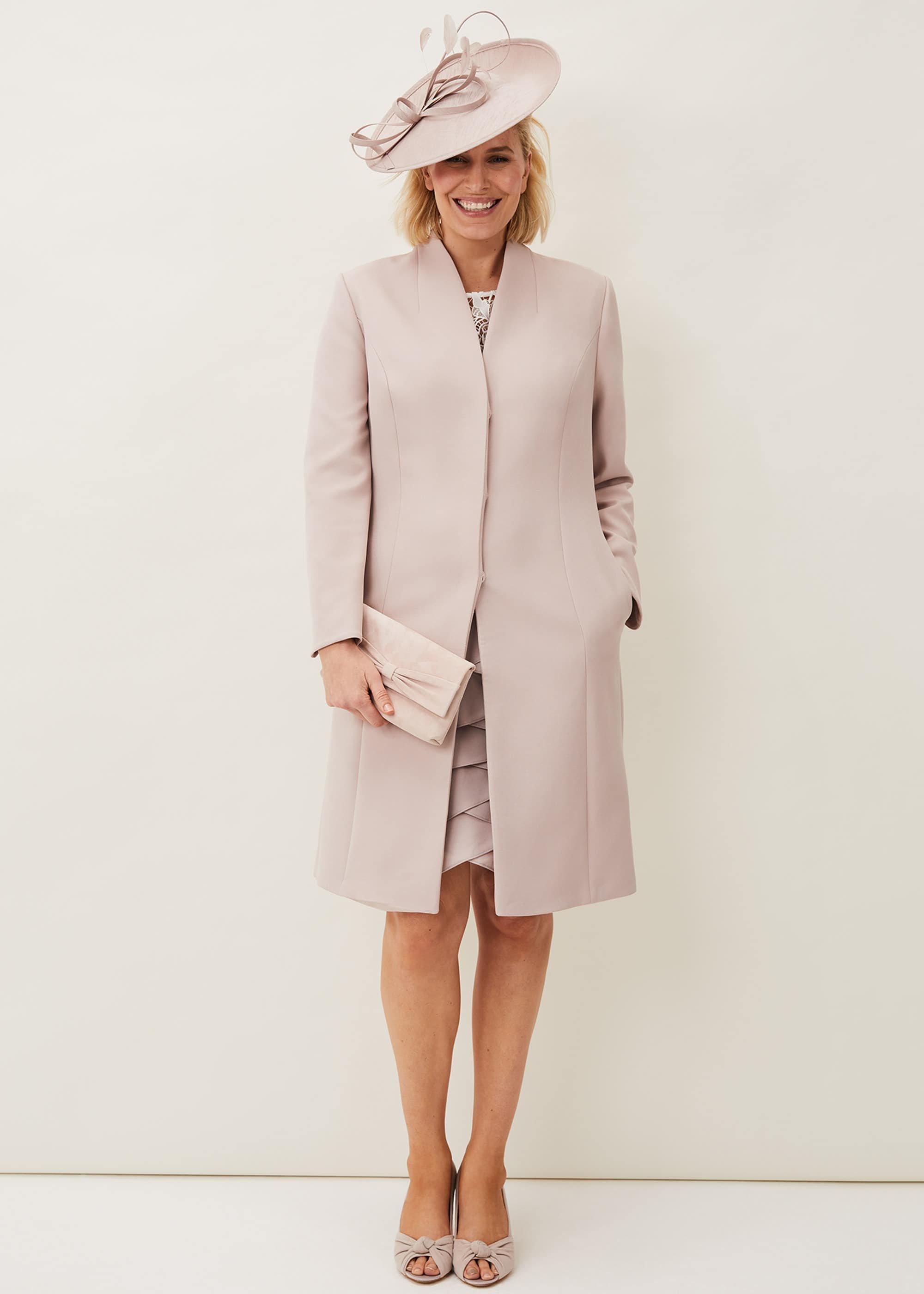 Constanza Bow Back Occasion Coat