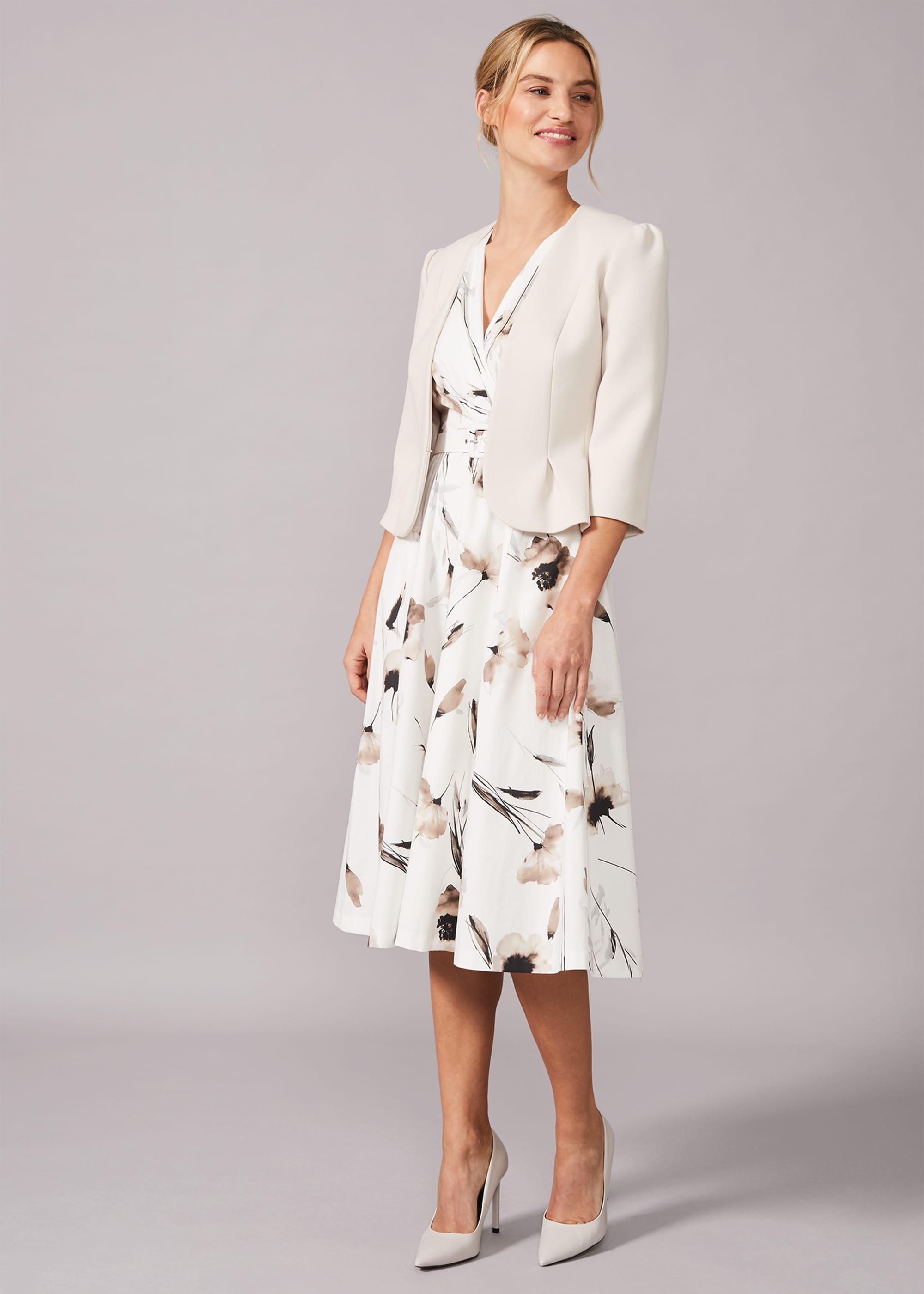 Abbey Pleated Hem Occasion Jacket