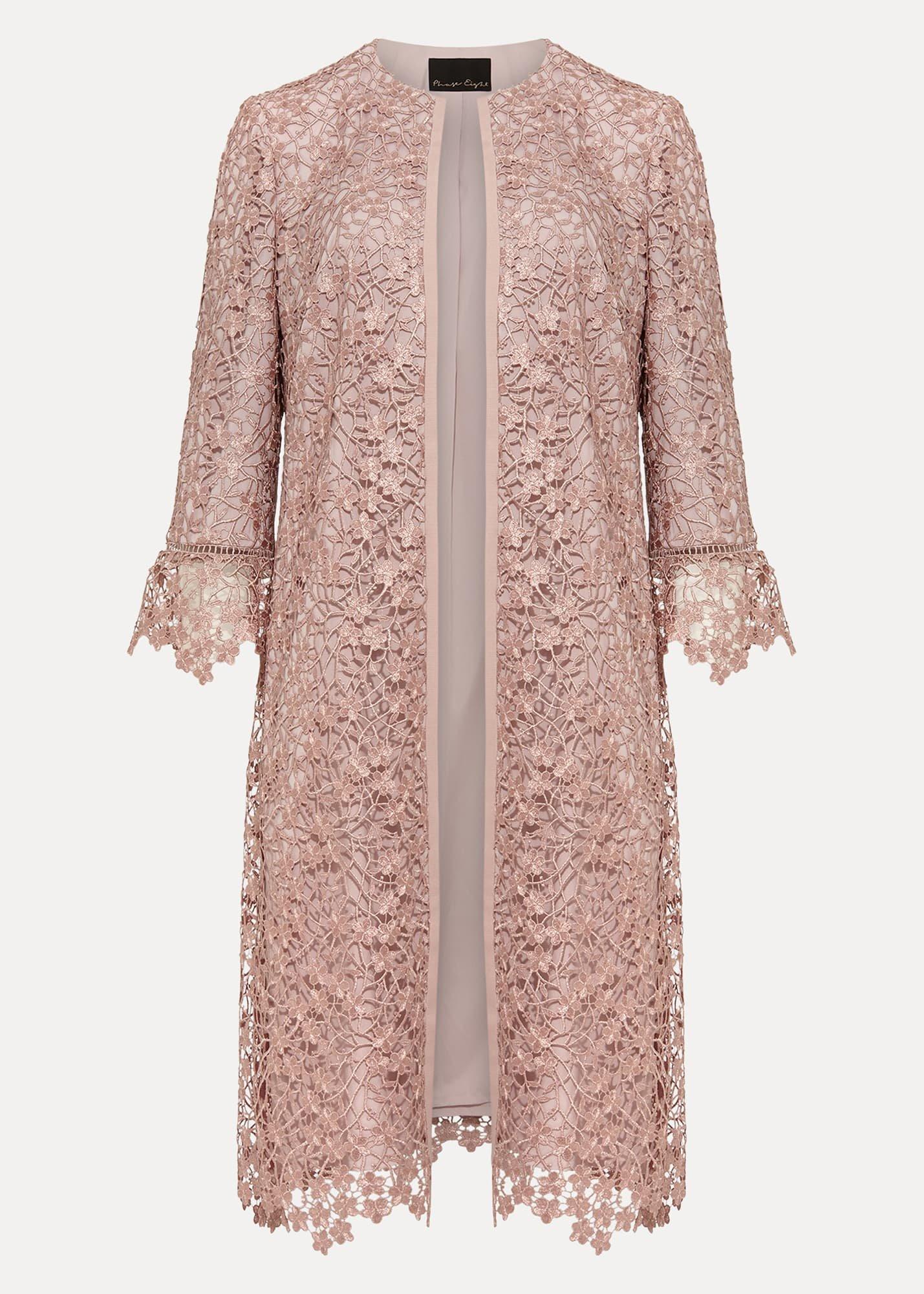 Mariposa Lace Occasion Coat