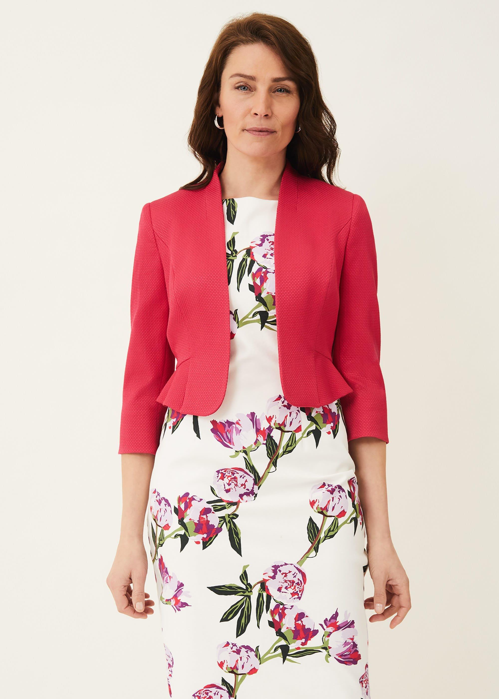 Clementine Textured Occasion Jacket