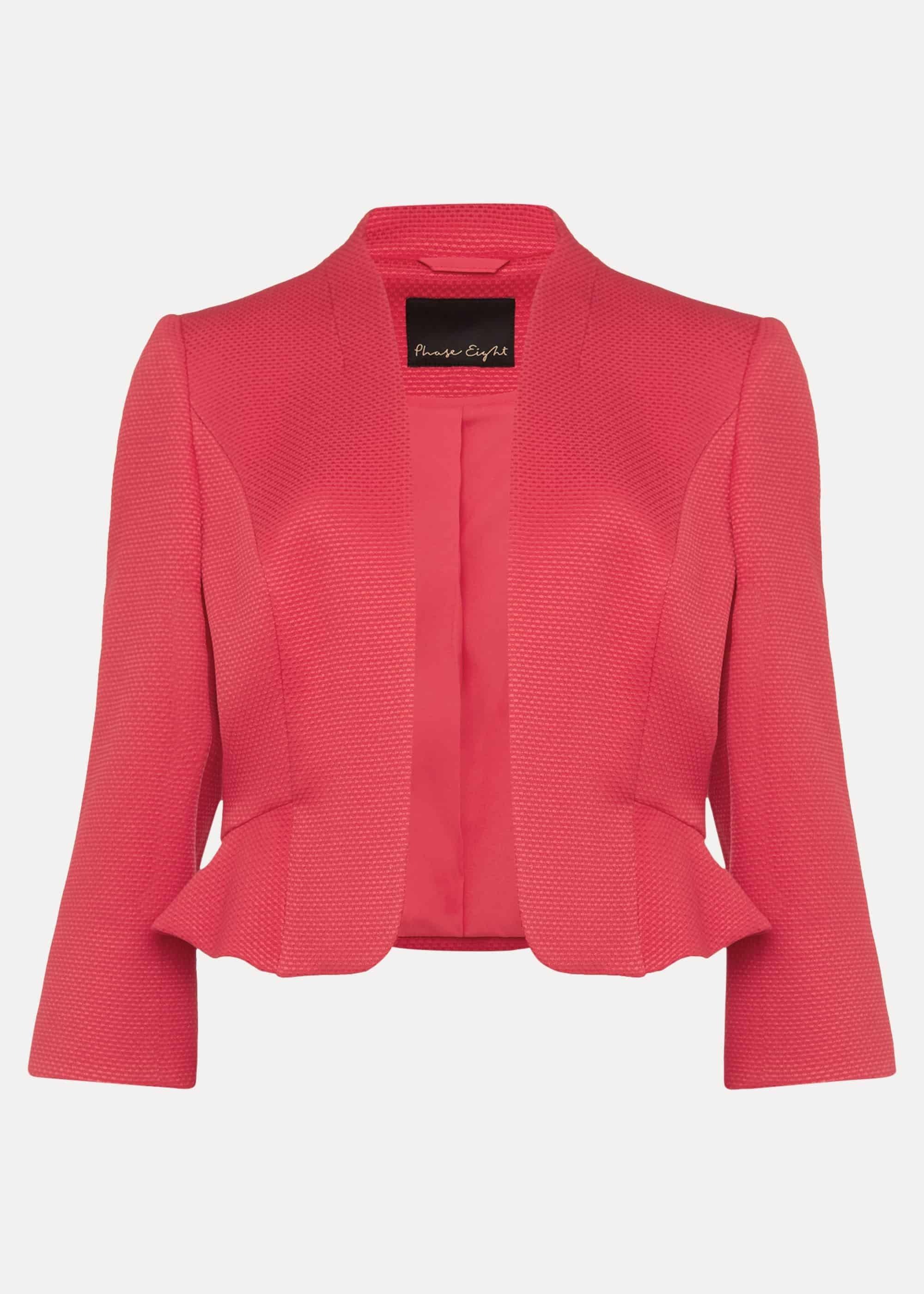Clementine Textured Occasion Jacket