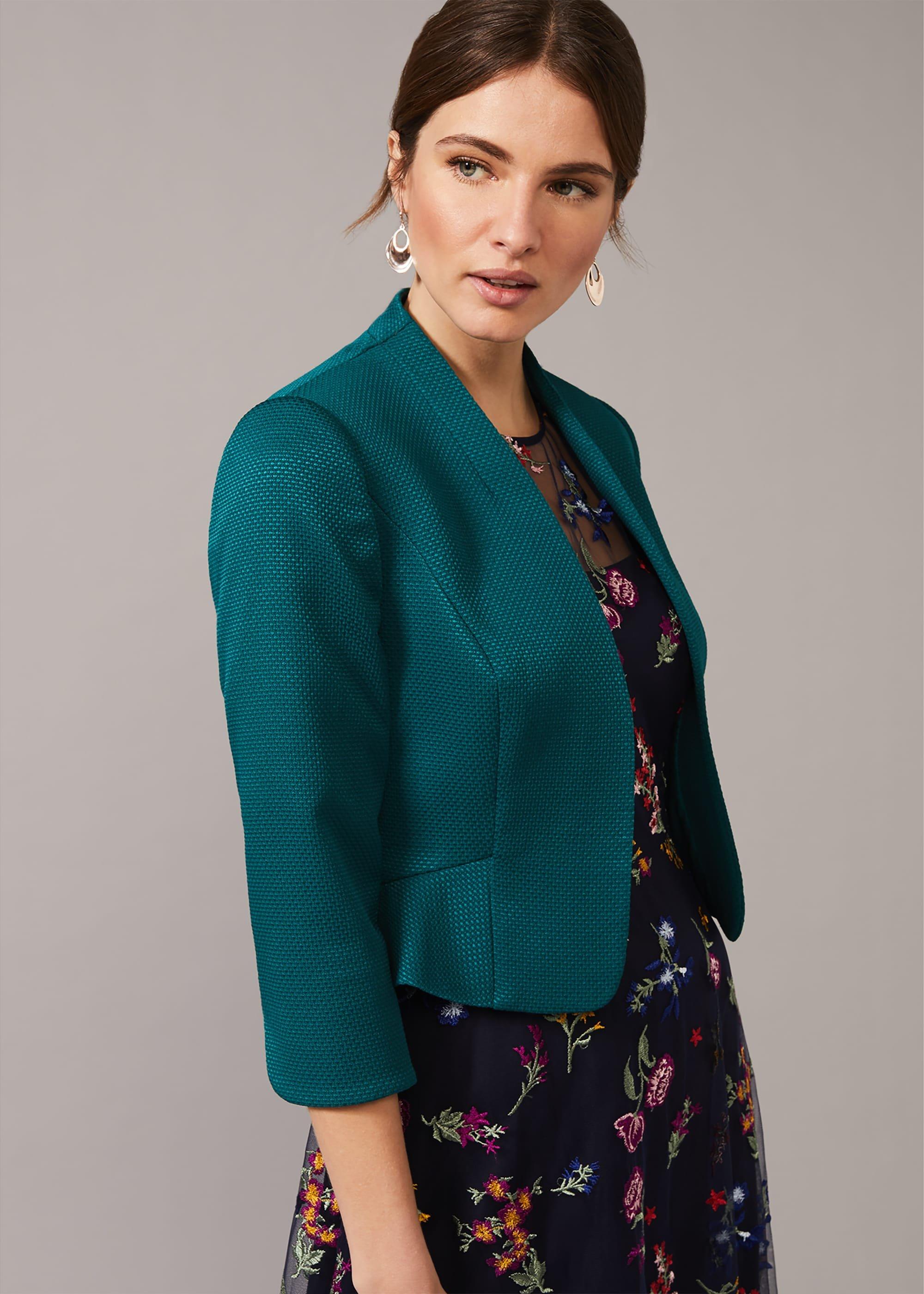 Clementine Textured Occasion Jacket