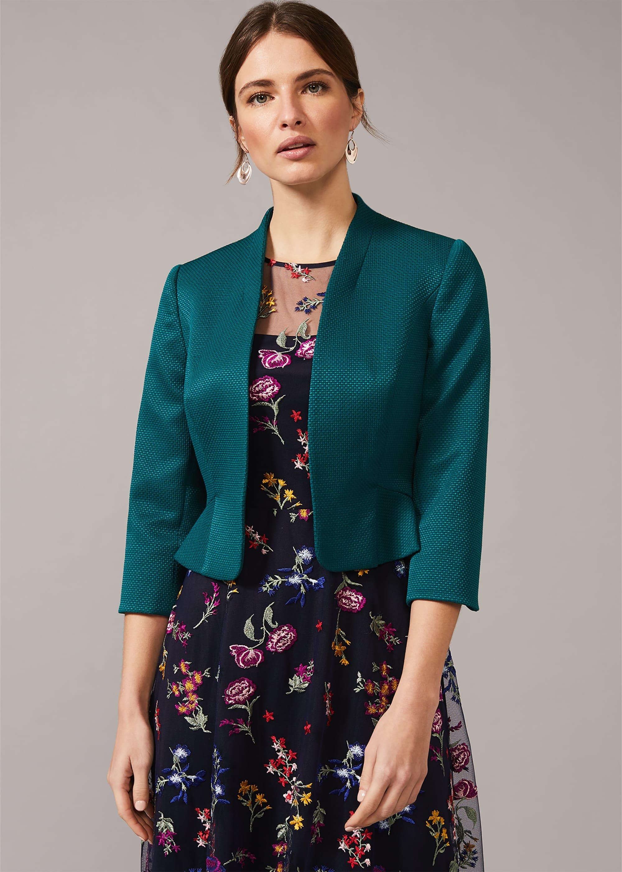 Clementine Textured Occasion Jacket