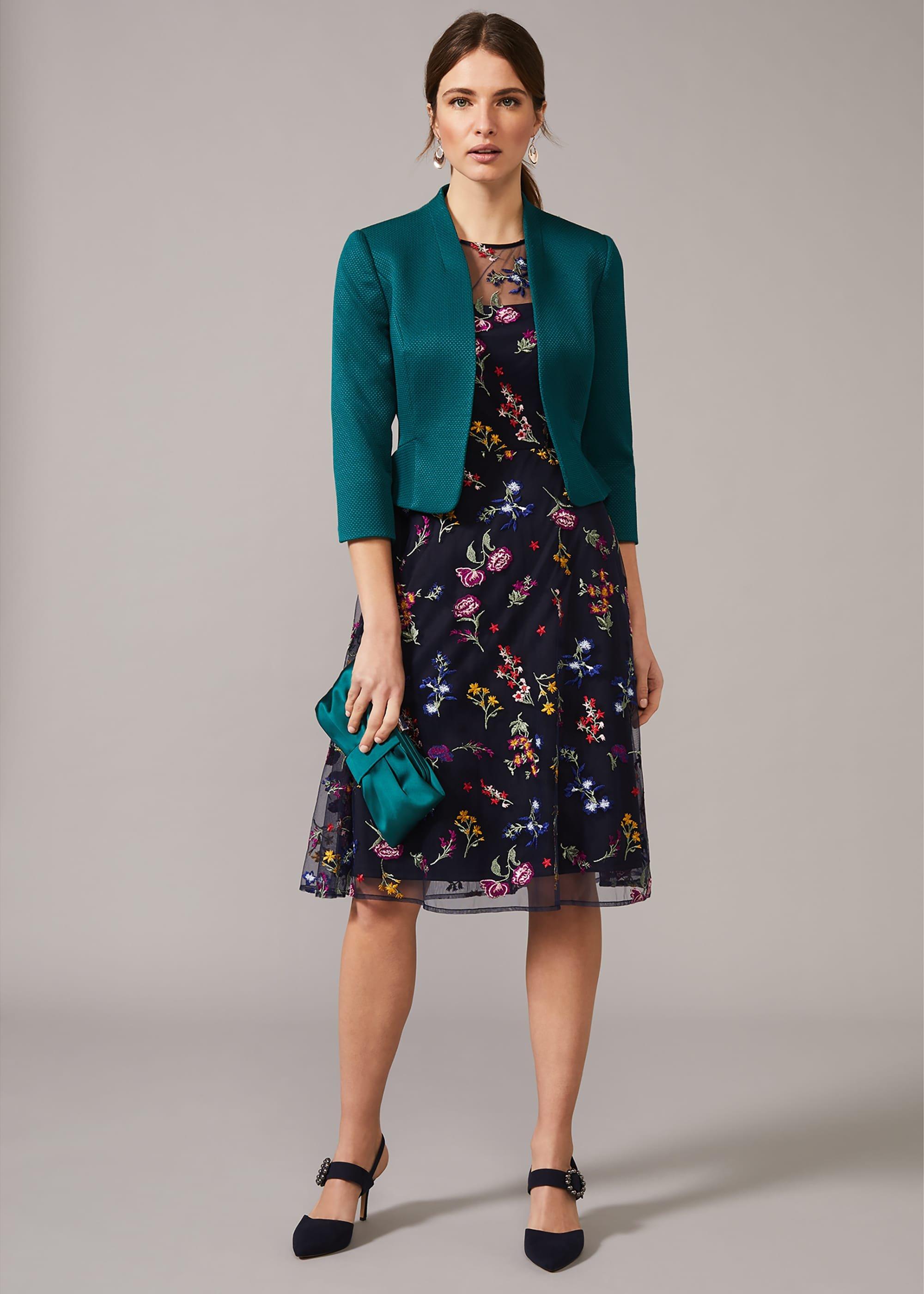 Clementine Textured Occasion Jacket