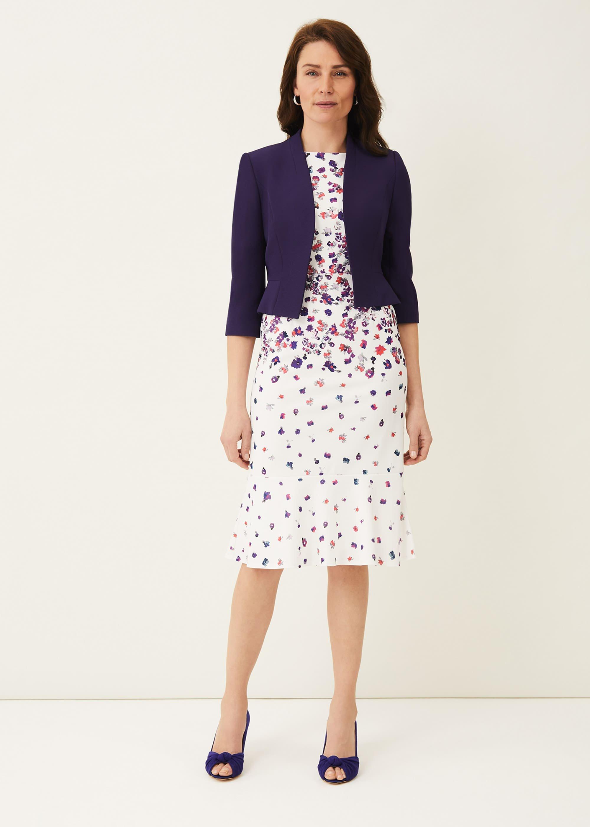 Rosalyn Fluted Sleeve Occasion Jacket