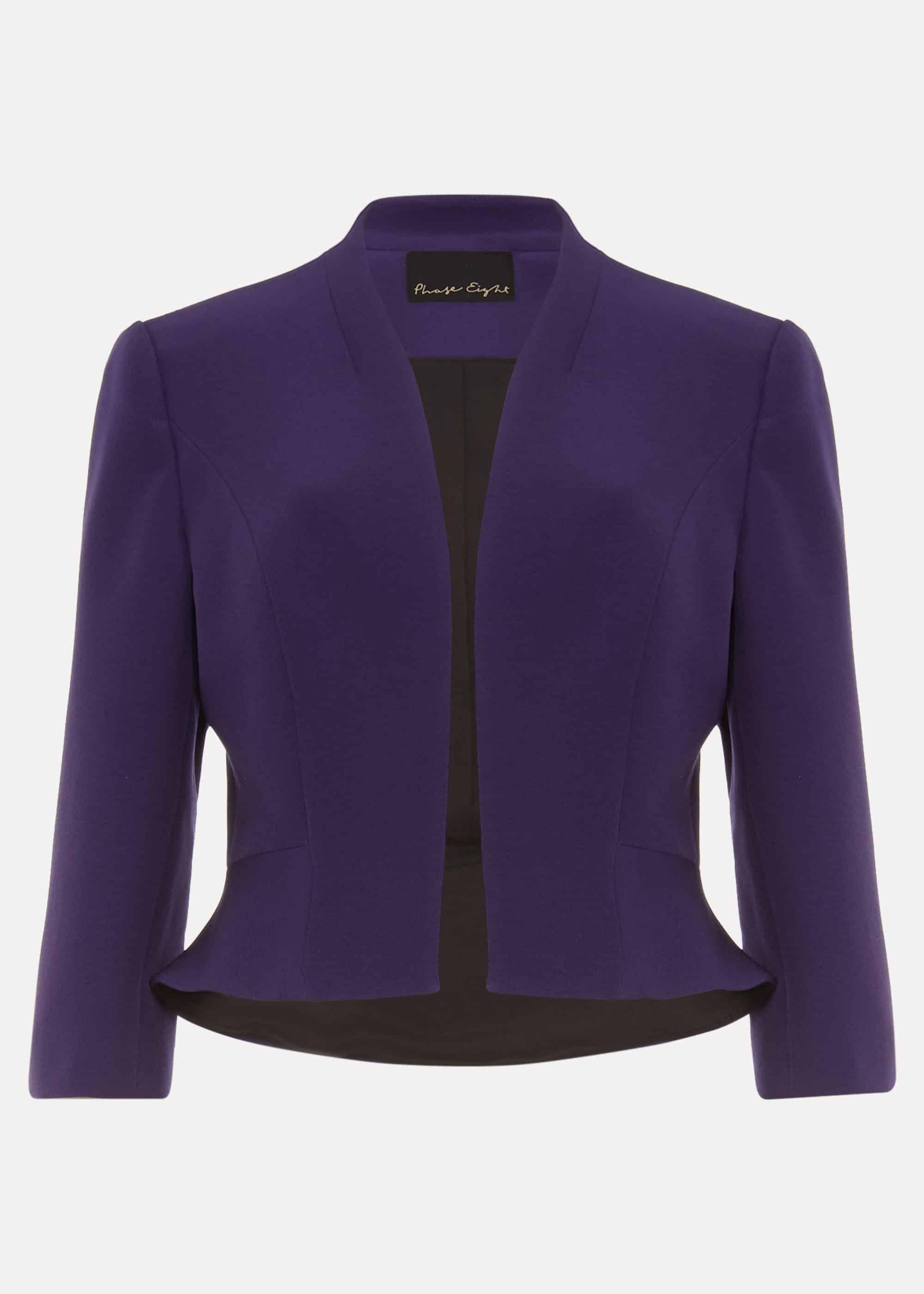 Rosalyn Fluted Sleeve Occasion Jacket