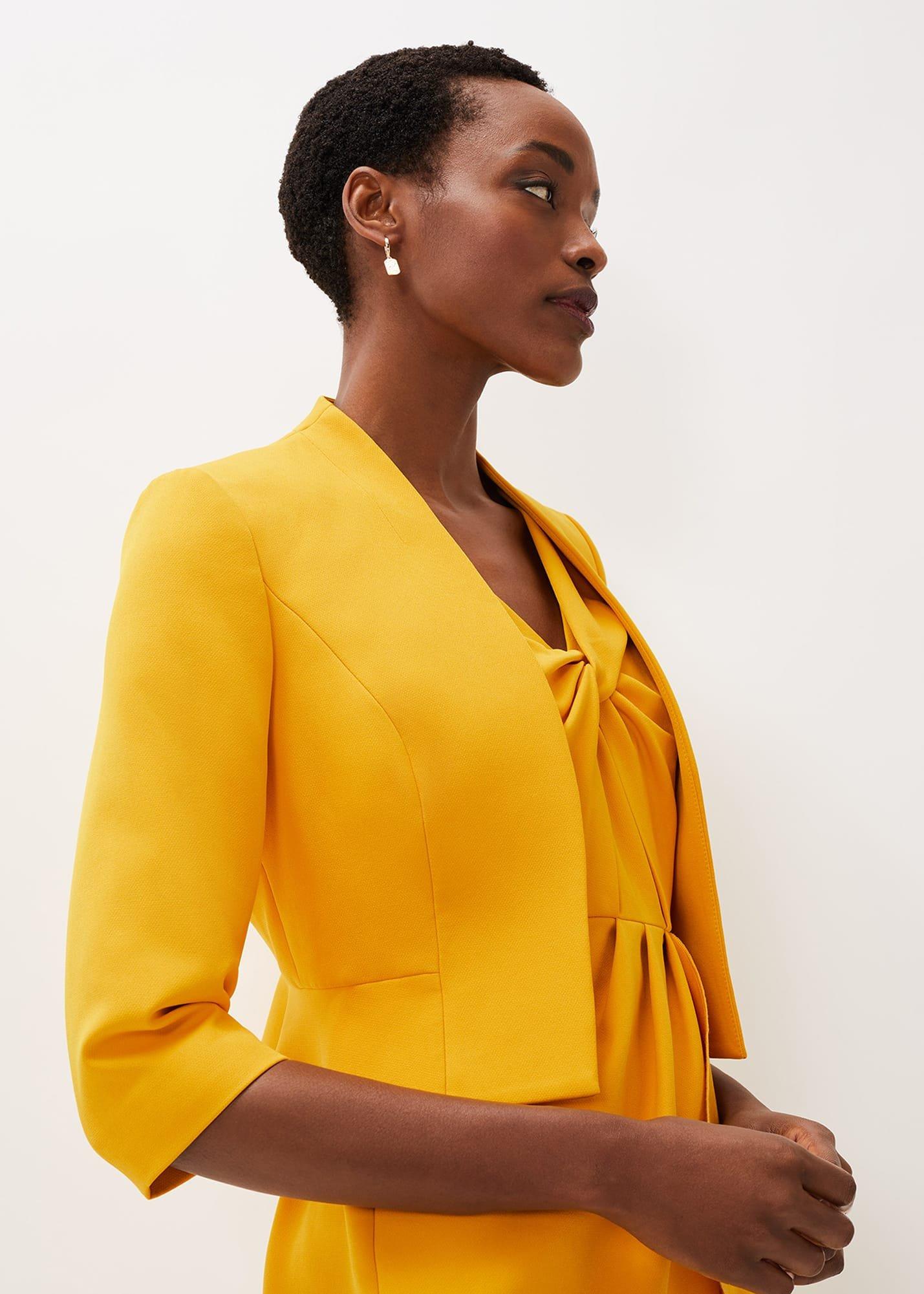 Rosalyn Fluted Sleeve Occasion Jacket