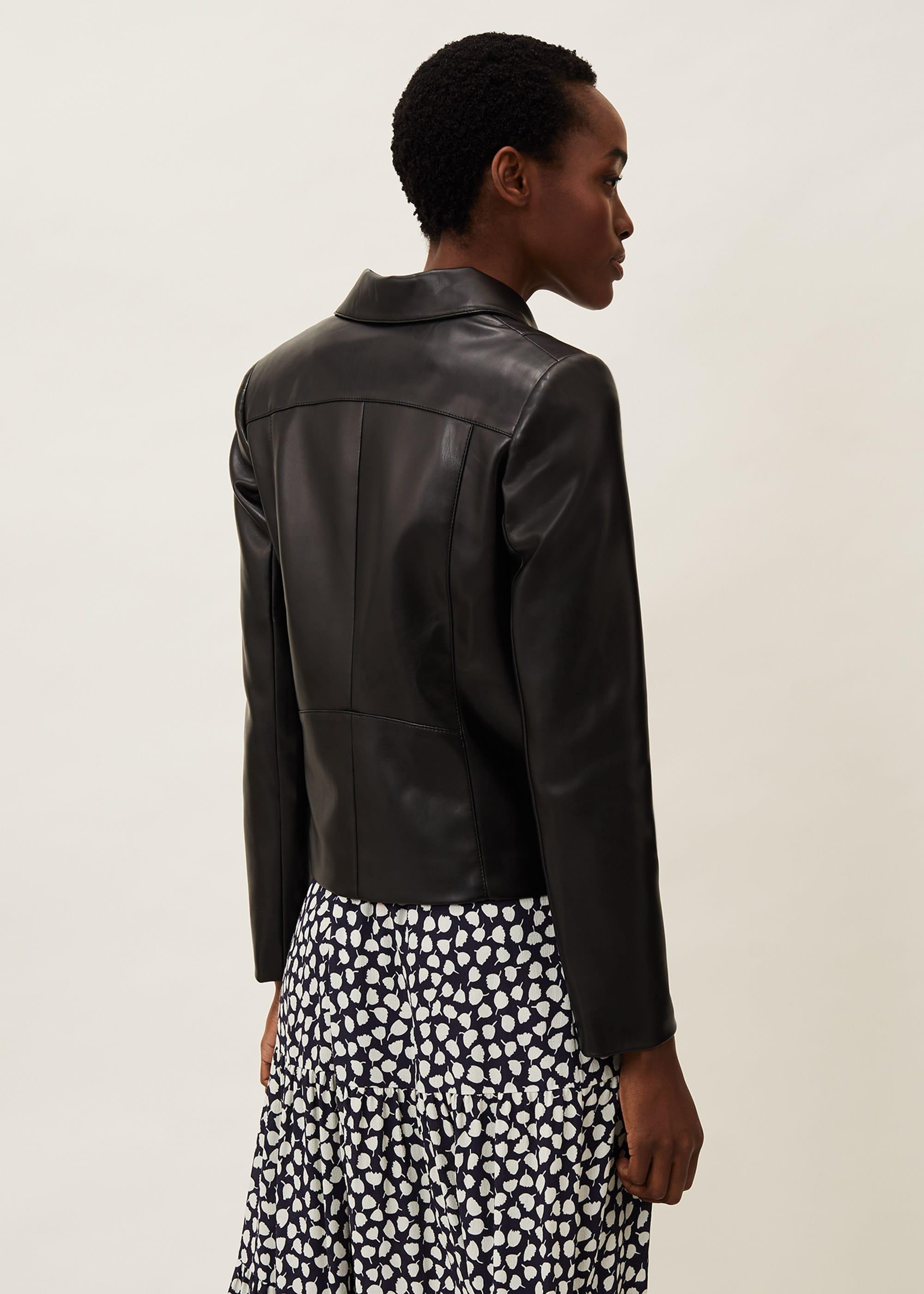 Wendie Faux Leather Jacket