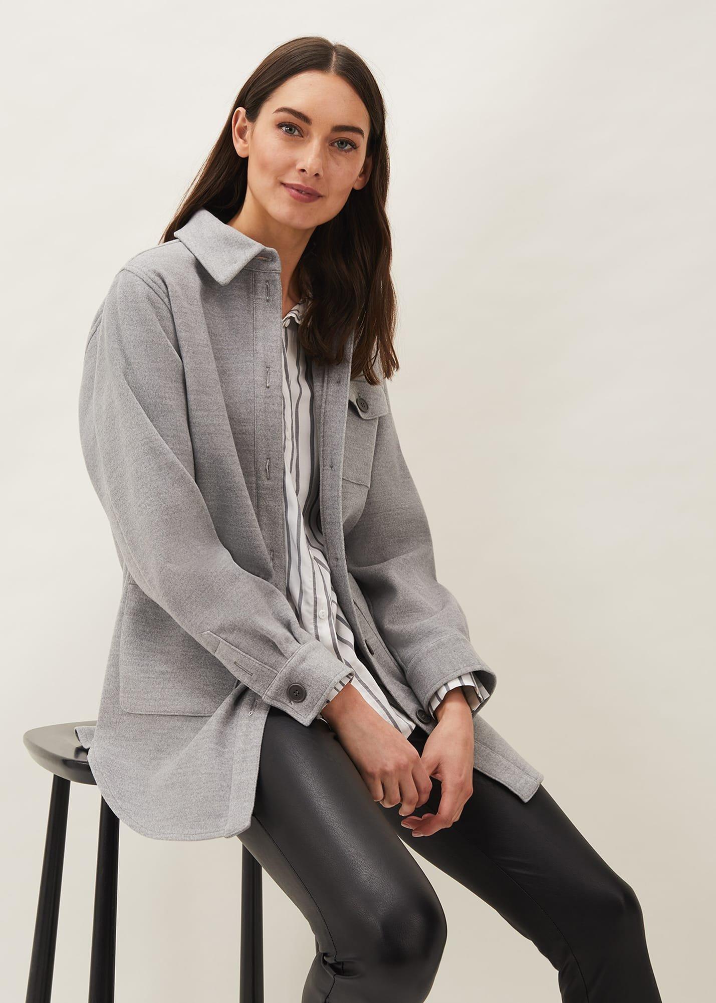 Jessica Button Through Shacket