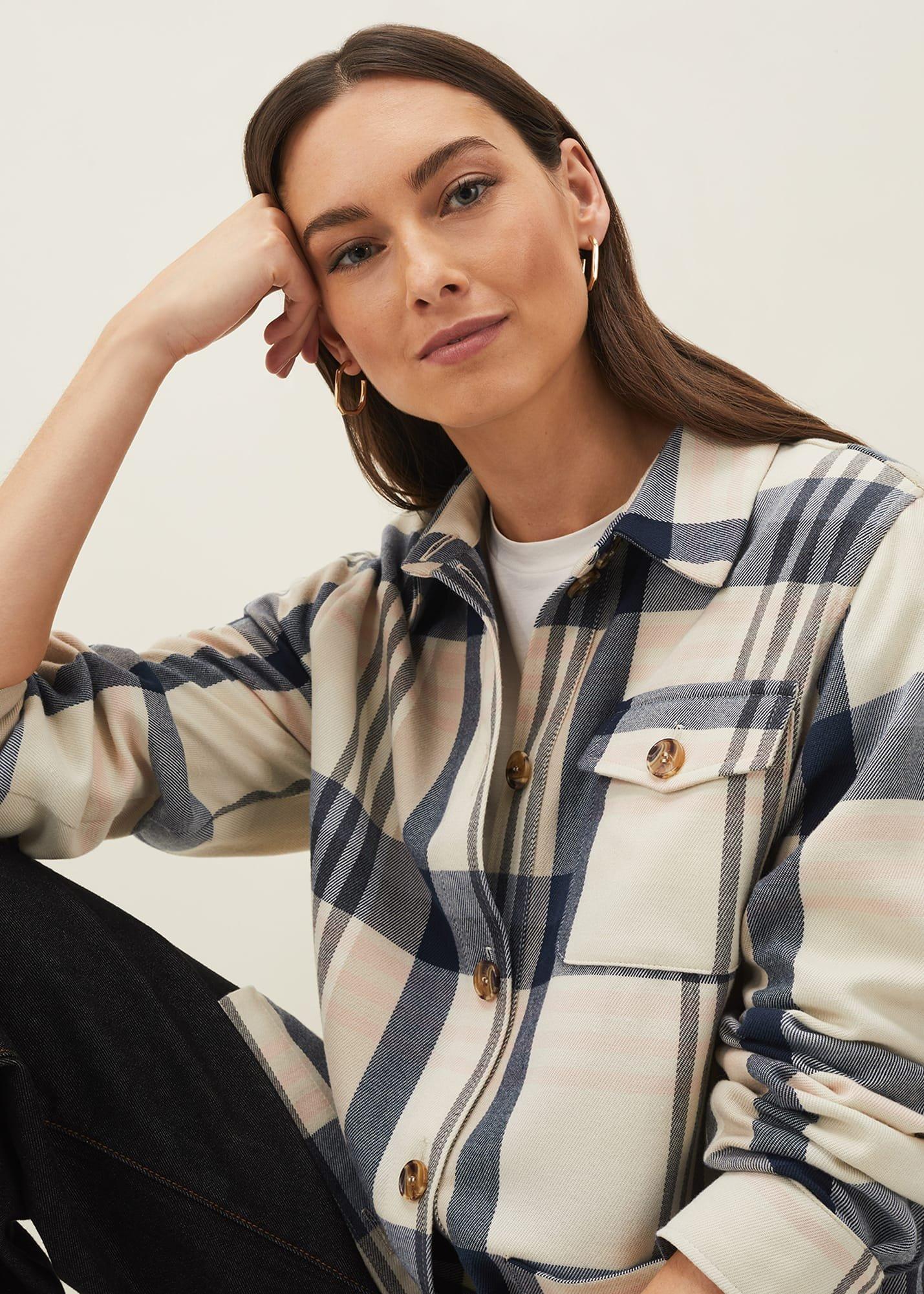 Siobhan Check Shacket