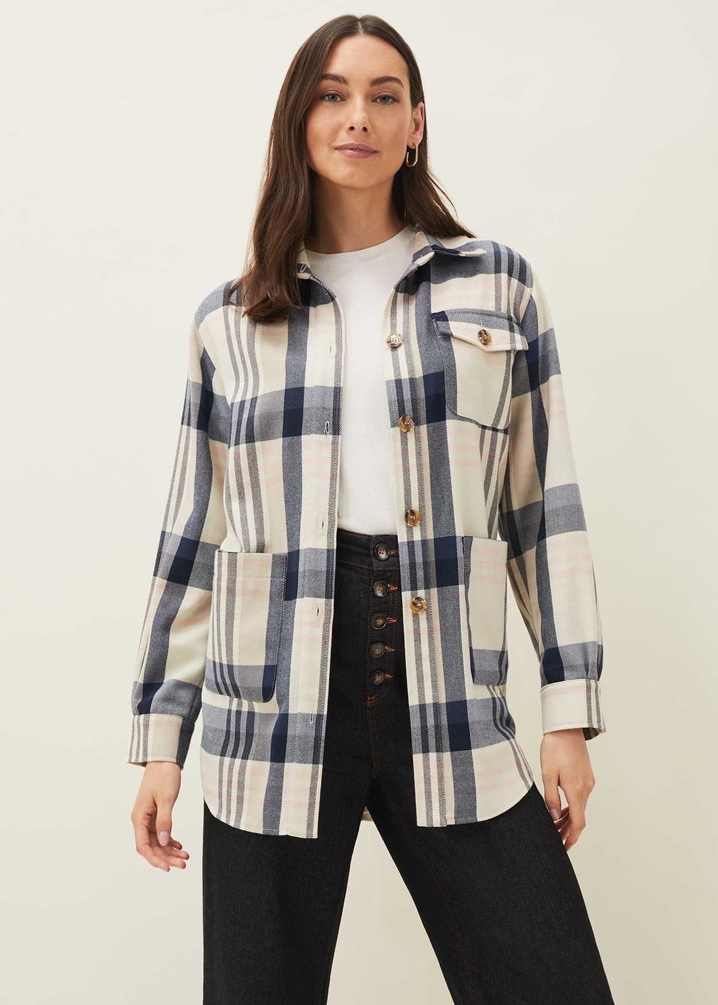 Siobhan Check Shacket