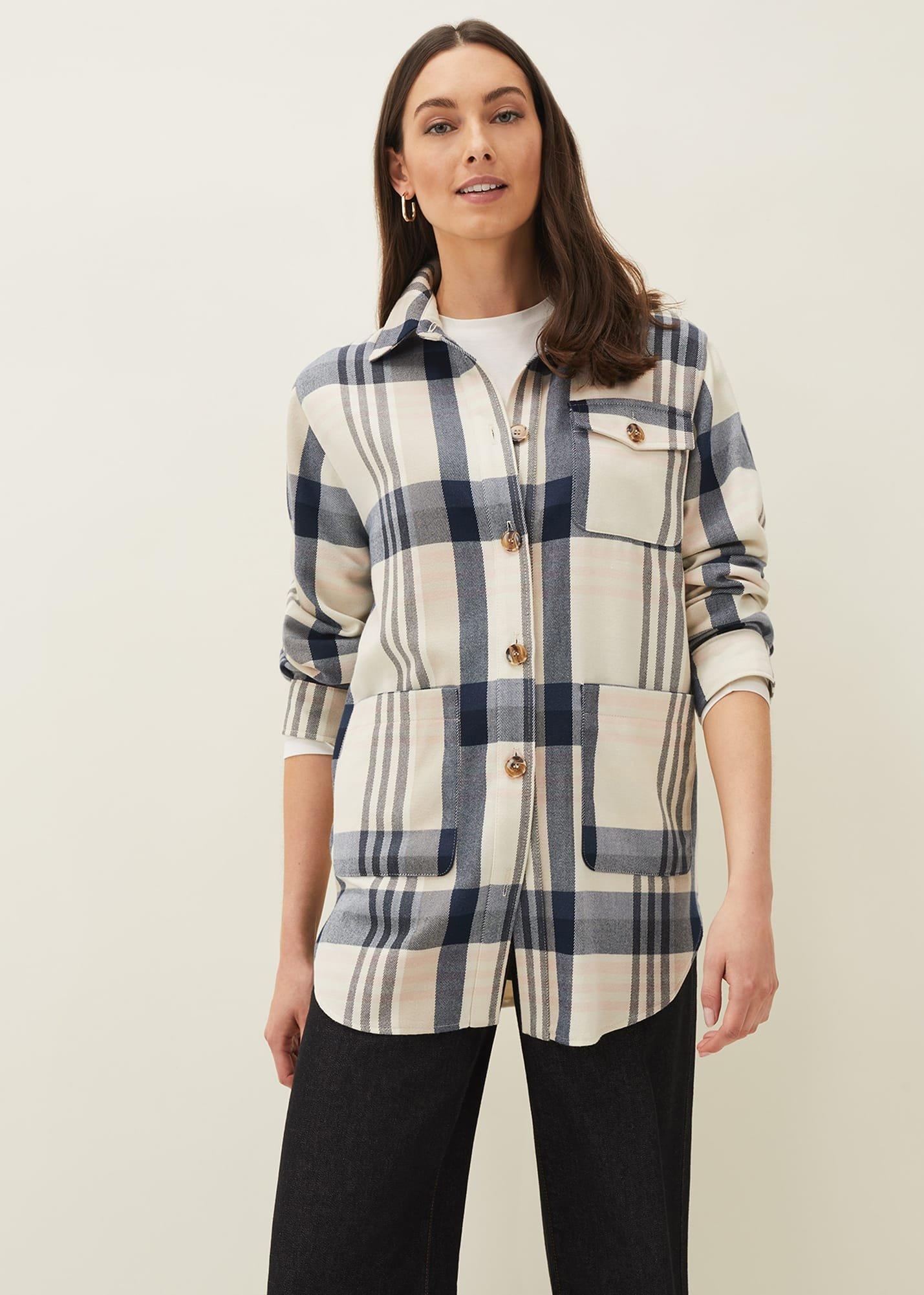 Siobhan Check Shacket