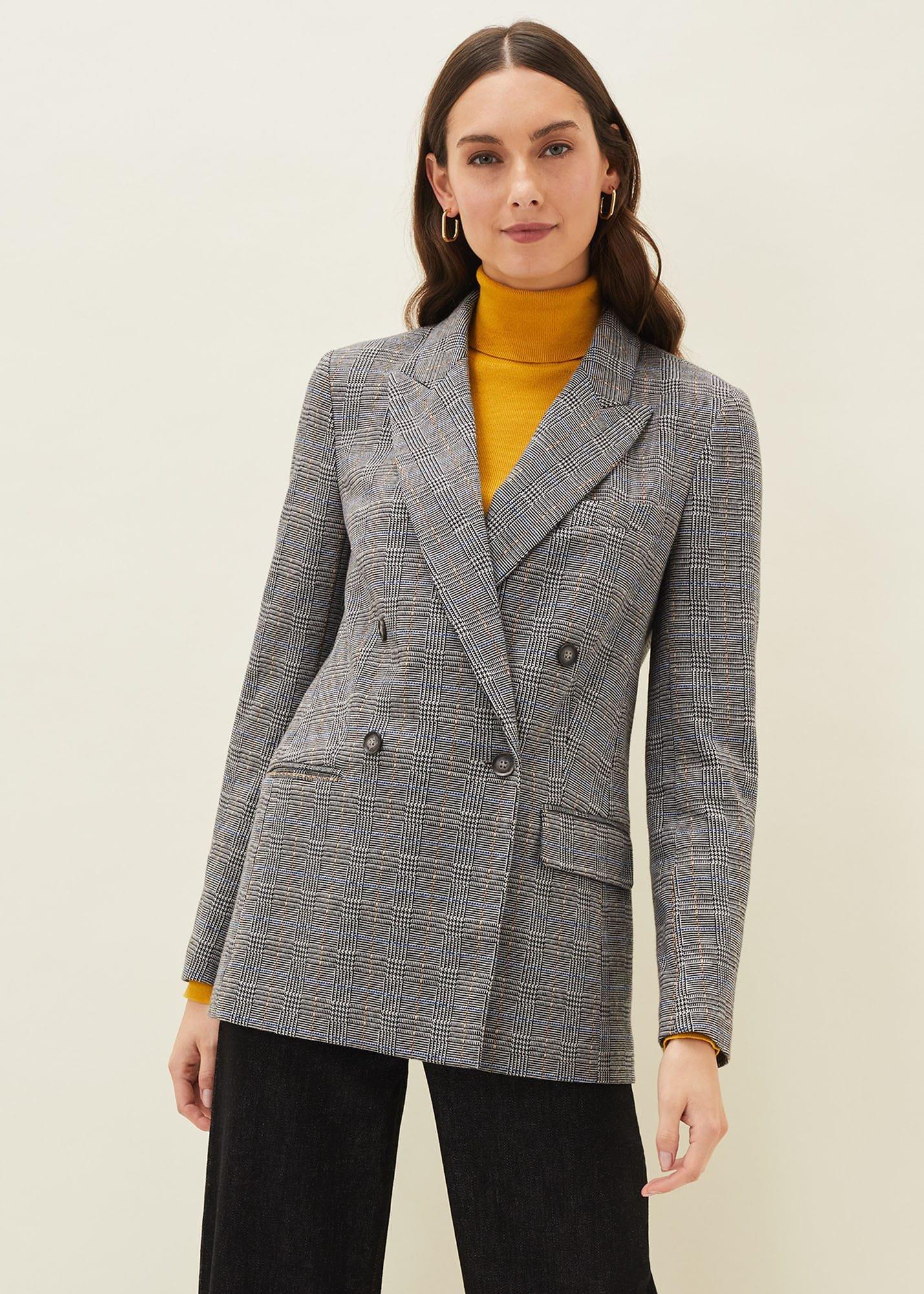 Afie Check Blazer