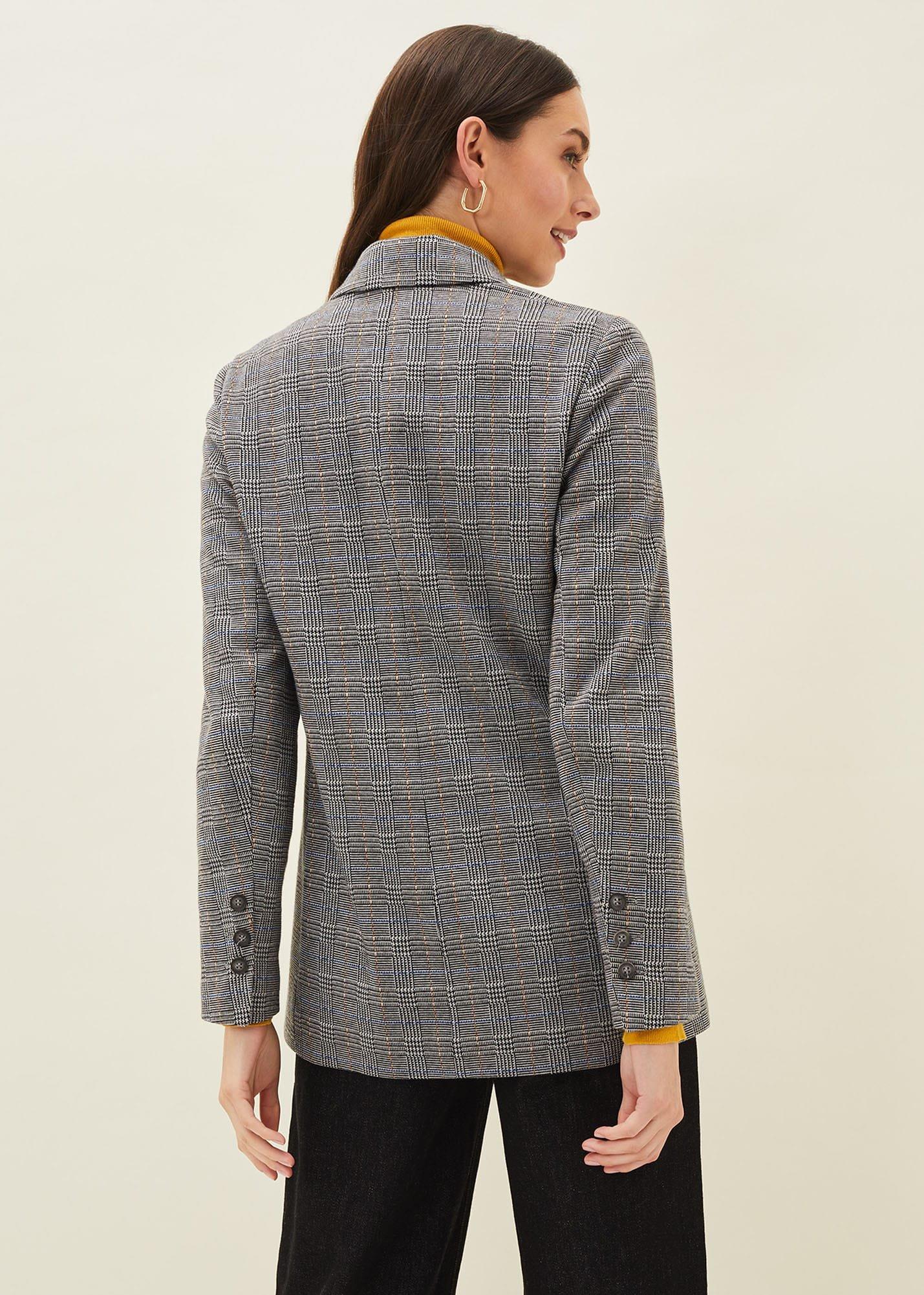 Afie Check Blazer