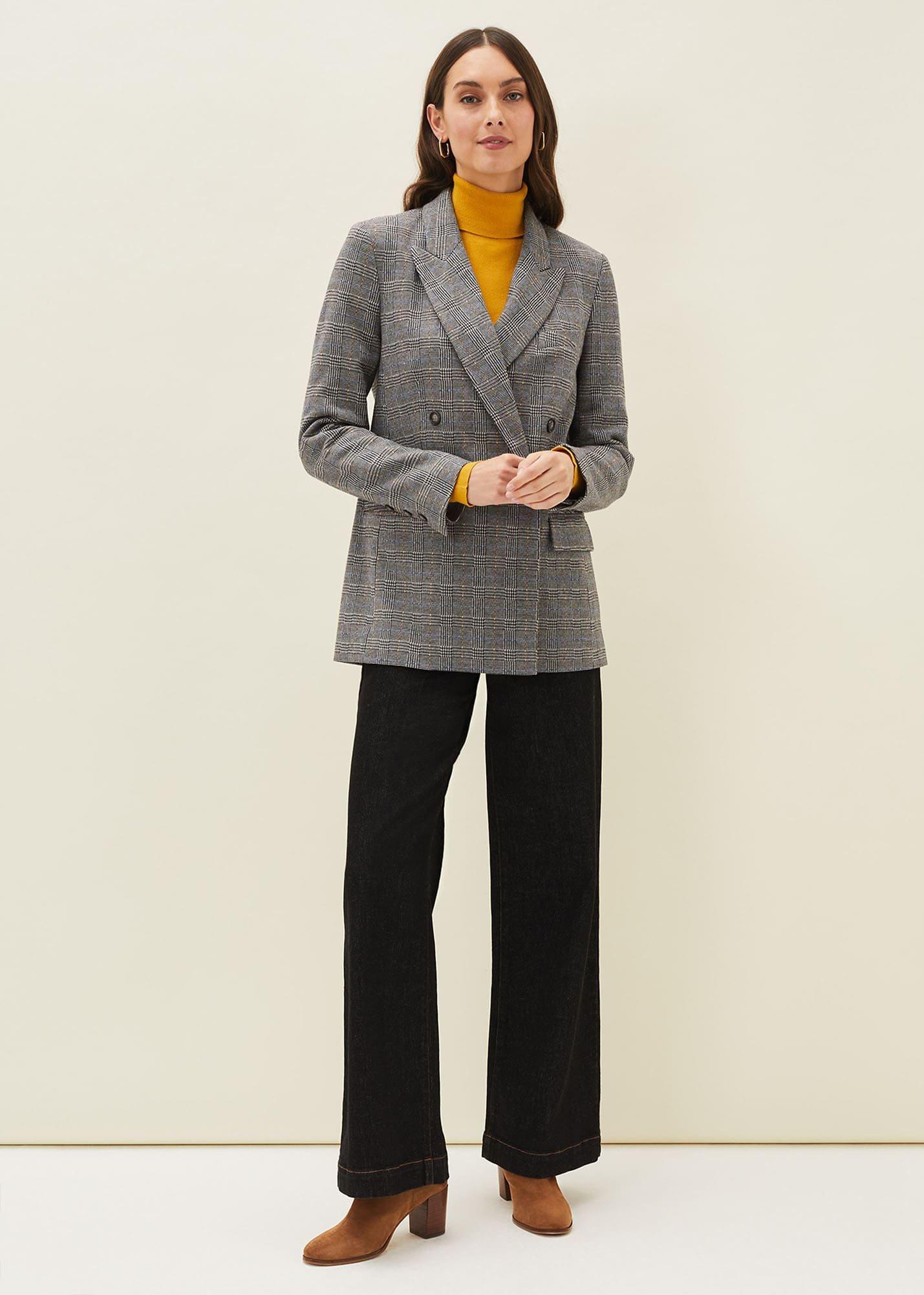 Afie Check Blazer