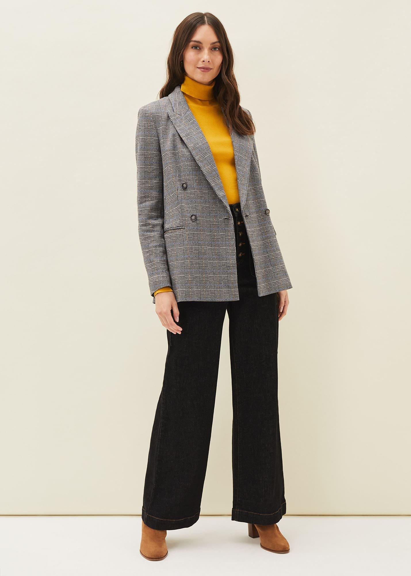 Afie Check Blazer