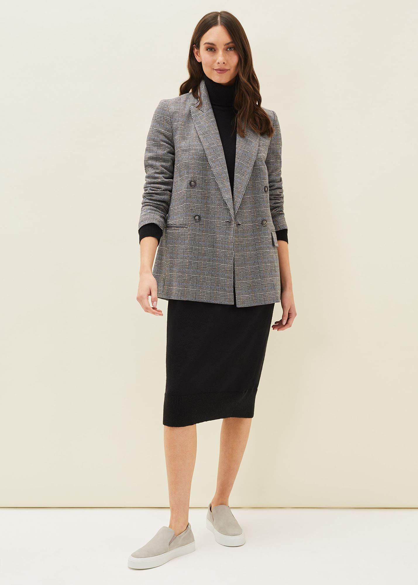 Afie Check Blazer