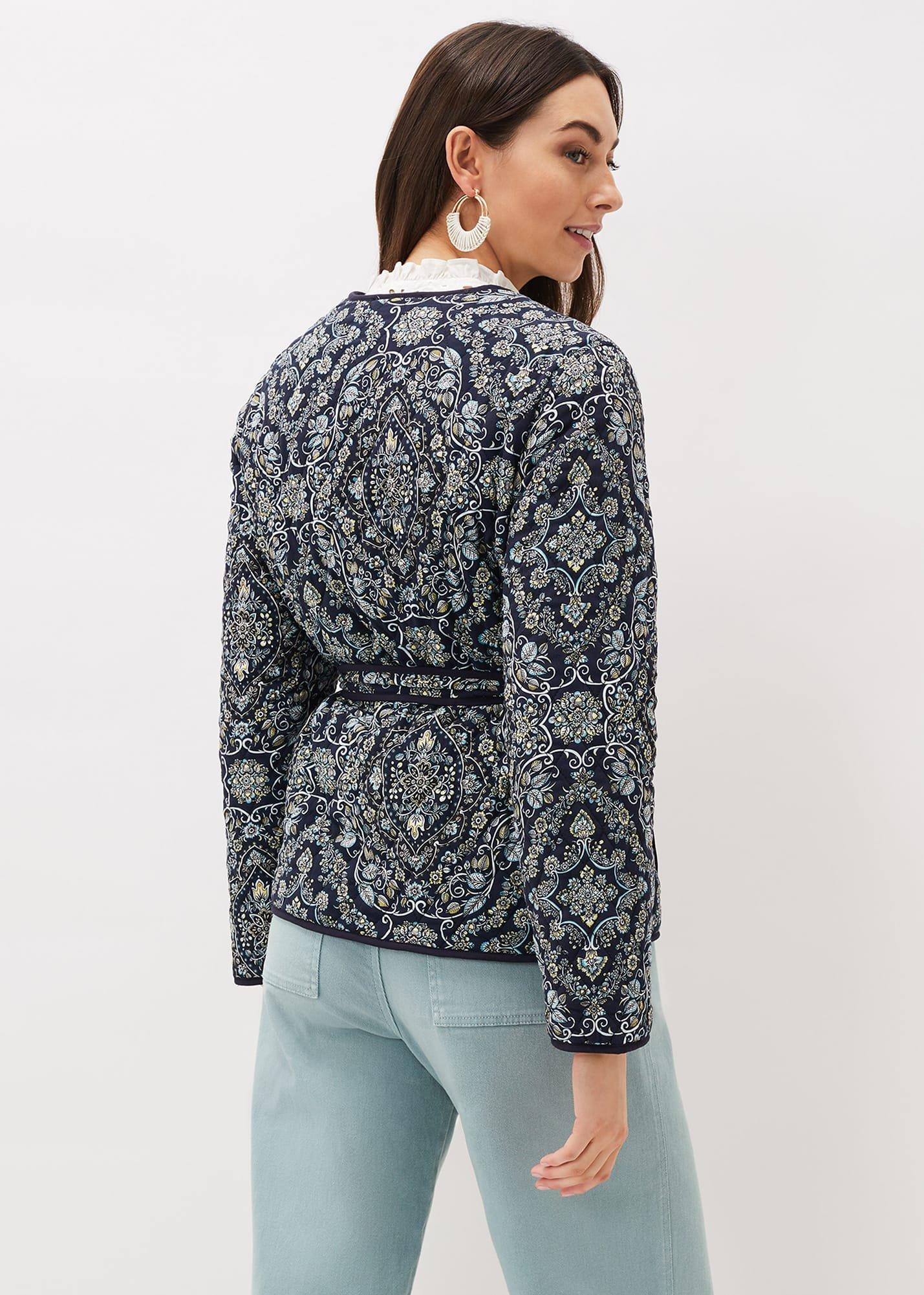 Polly Paisley Reversible Quilted Jacket