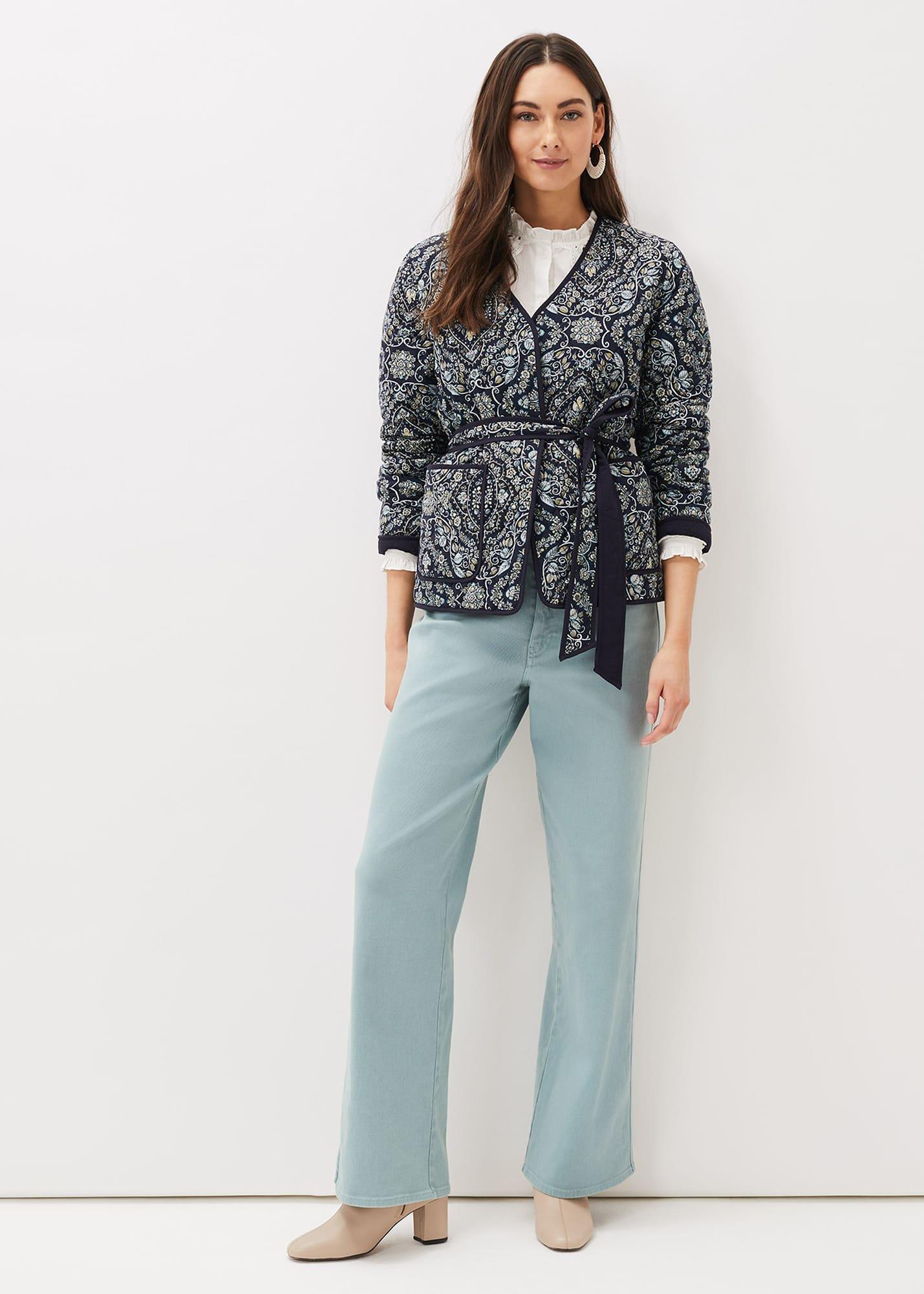 Polly Paisley Reversible Quilted Jacket