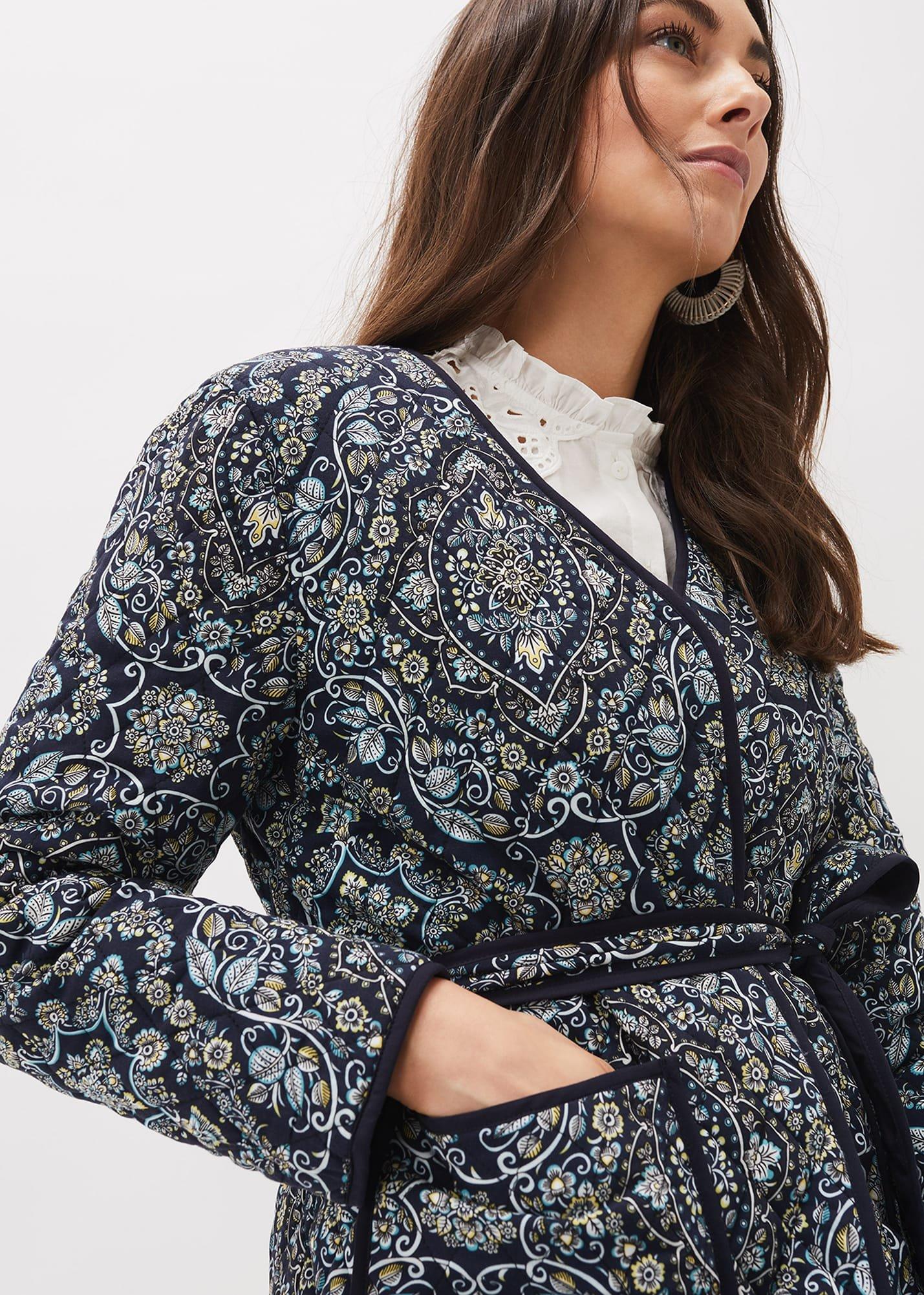 Polly Paisley Reversible Quilted Jacket