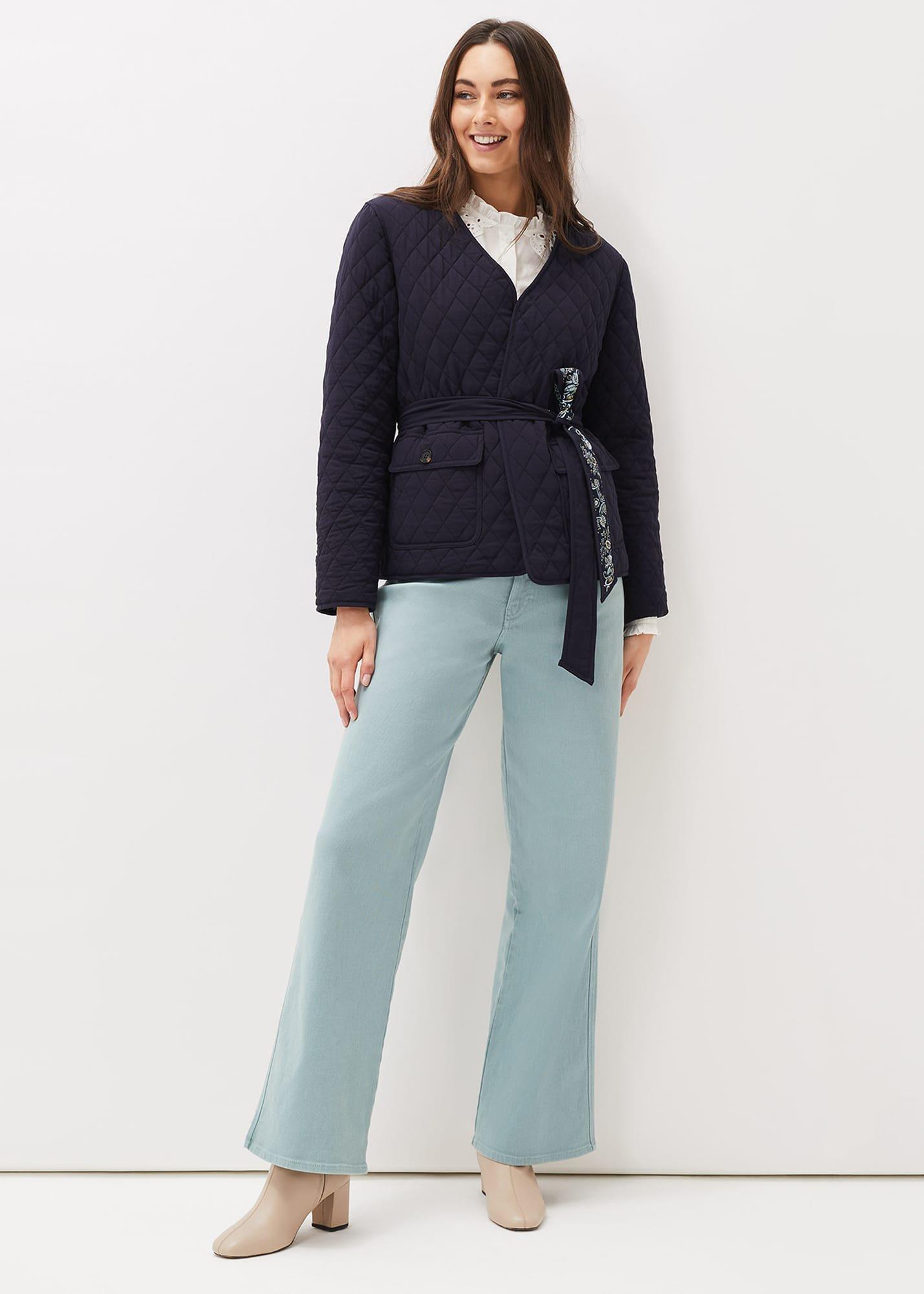 Polly Paisley Reversible Quilted Jacket