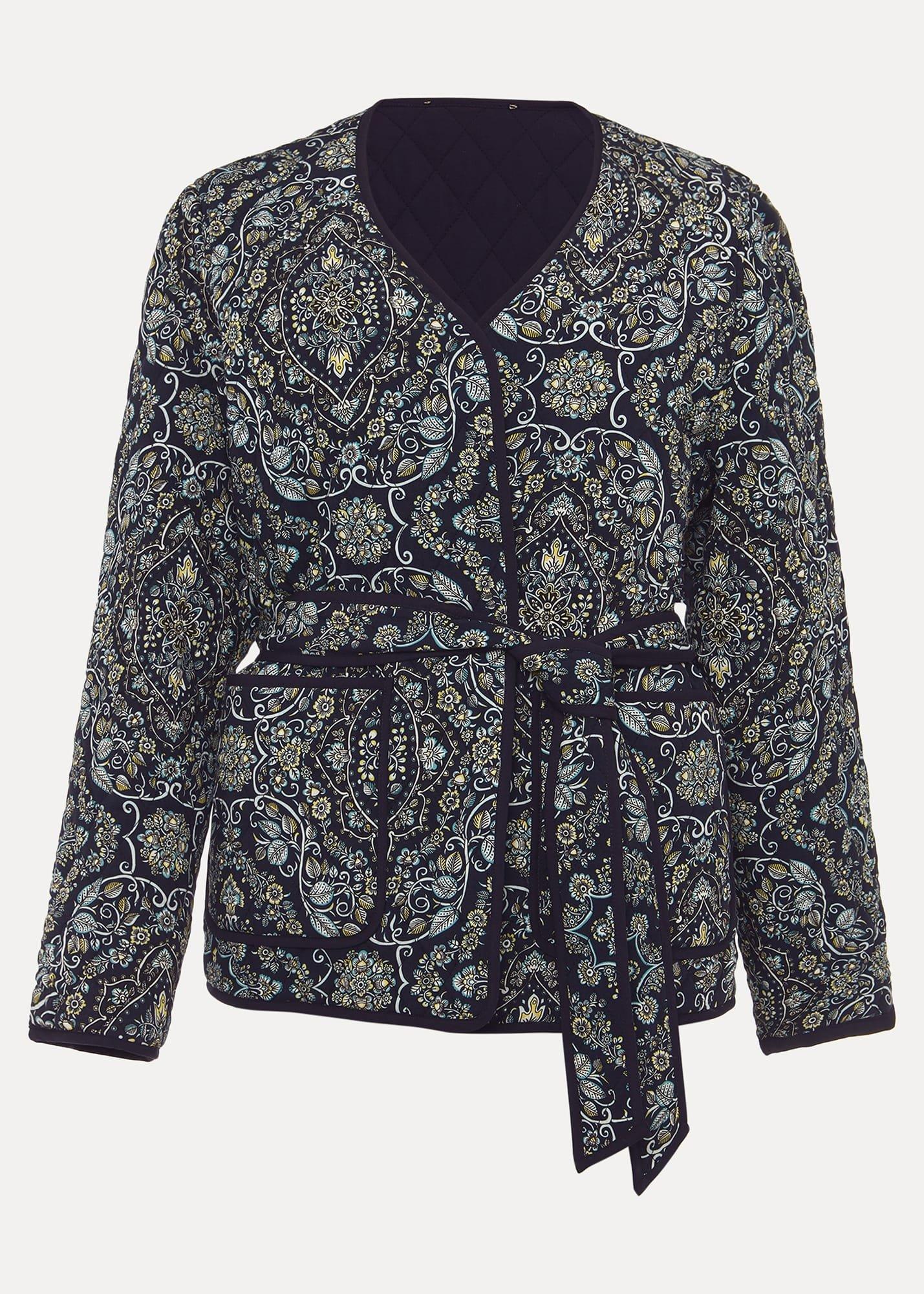 Polly Paisley Reversible Quilted Jacket