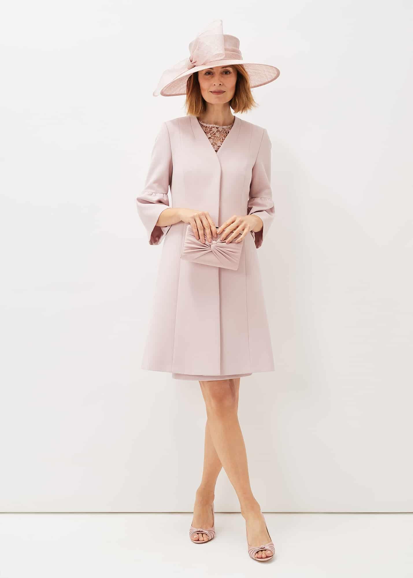 Cheryl Frill Cuff Occasion Coat