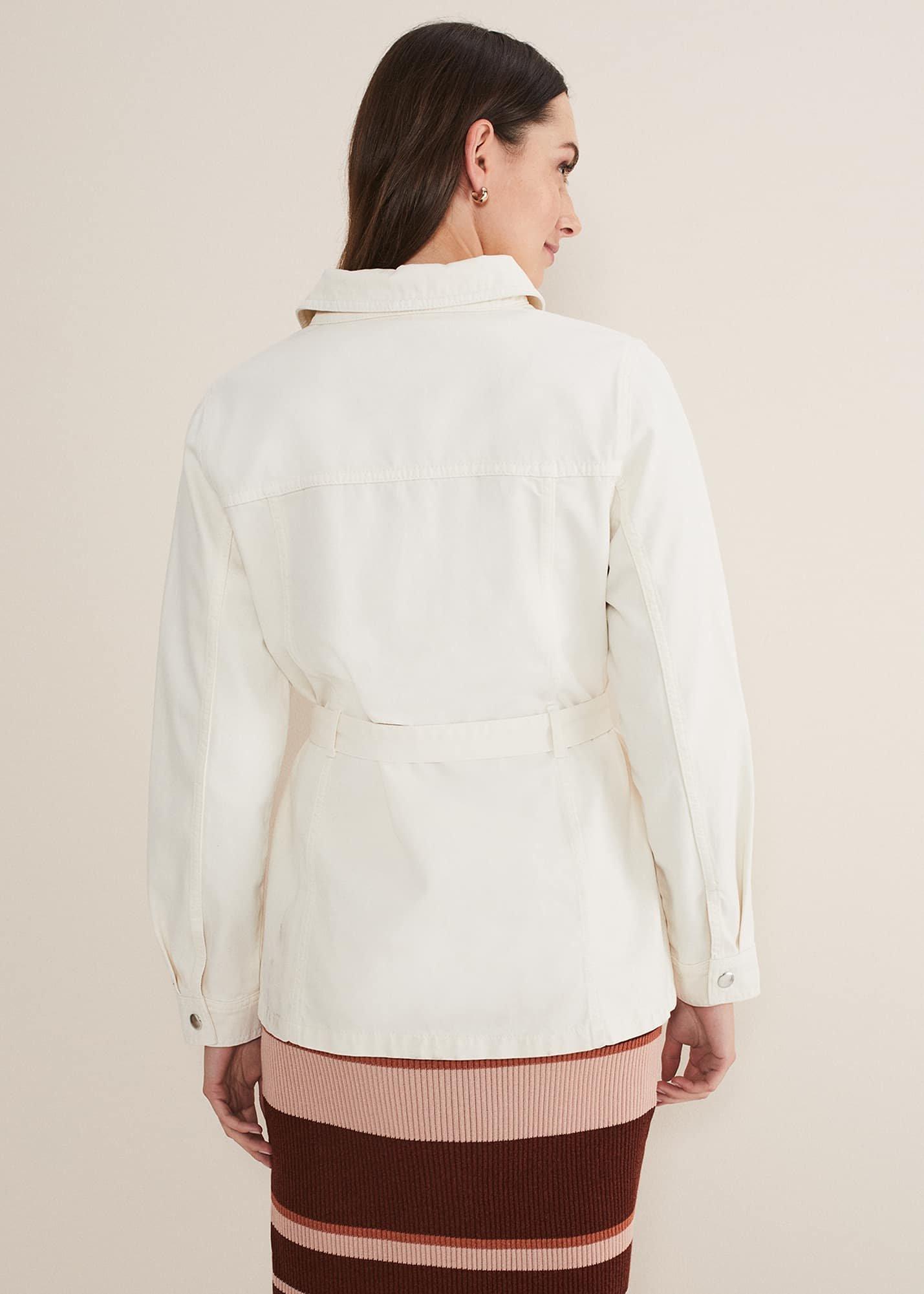 Jannah Belted Denim Shacket