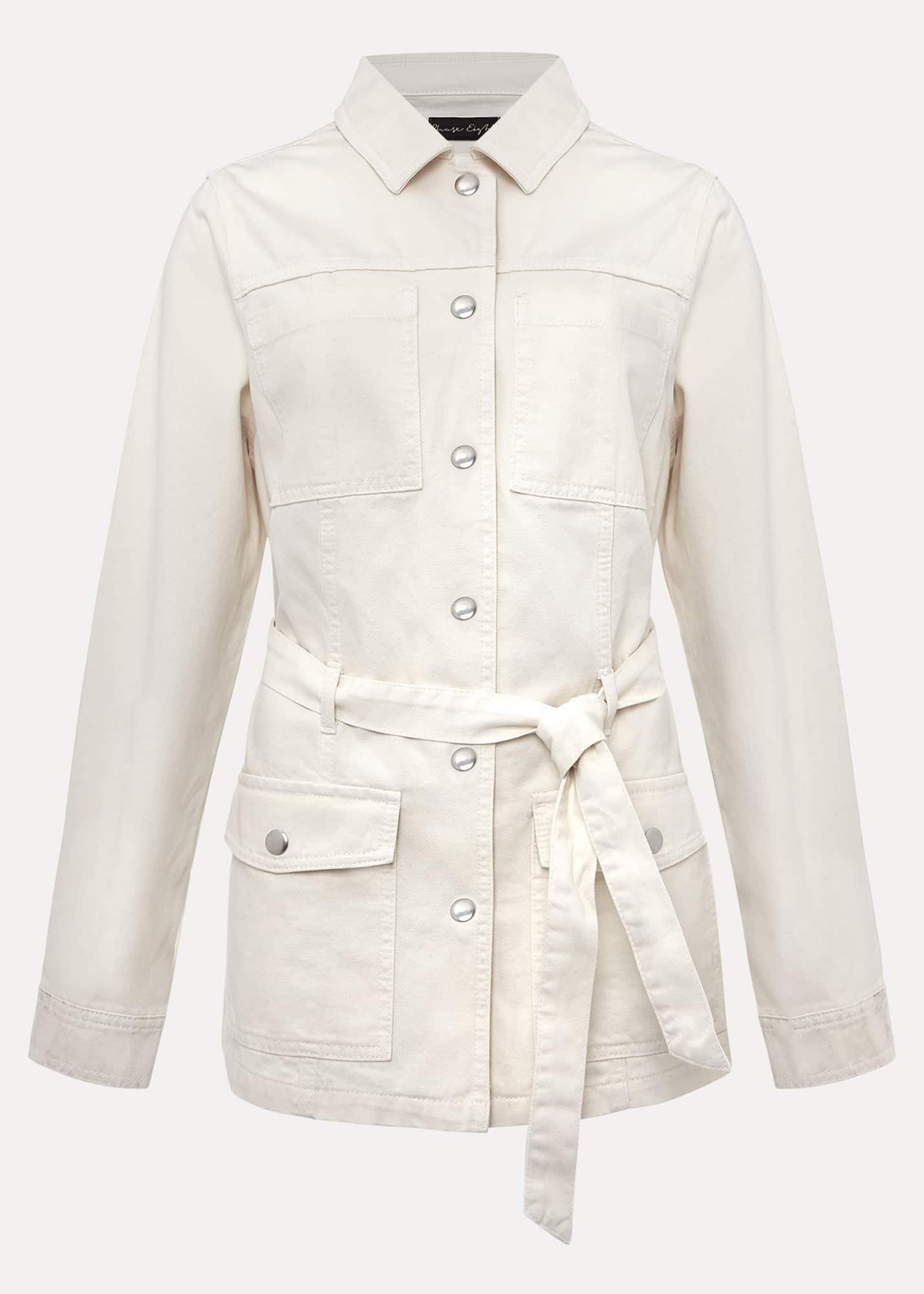 Jannah Belted Denim Shacket
