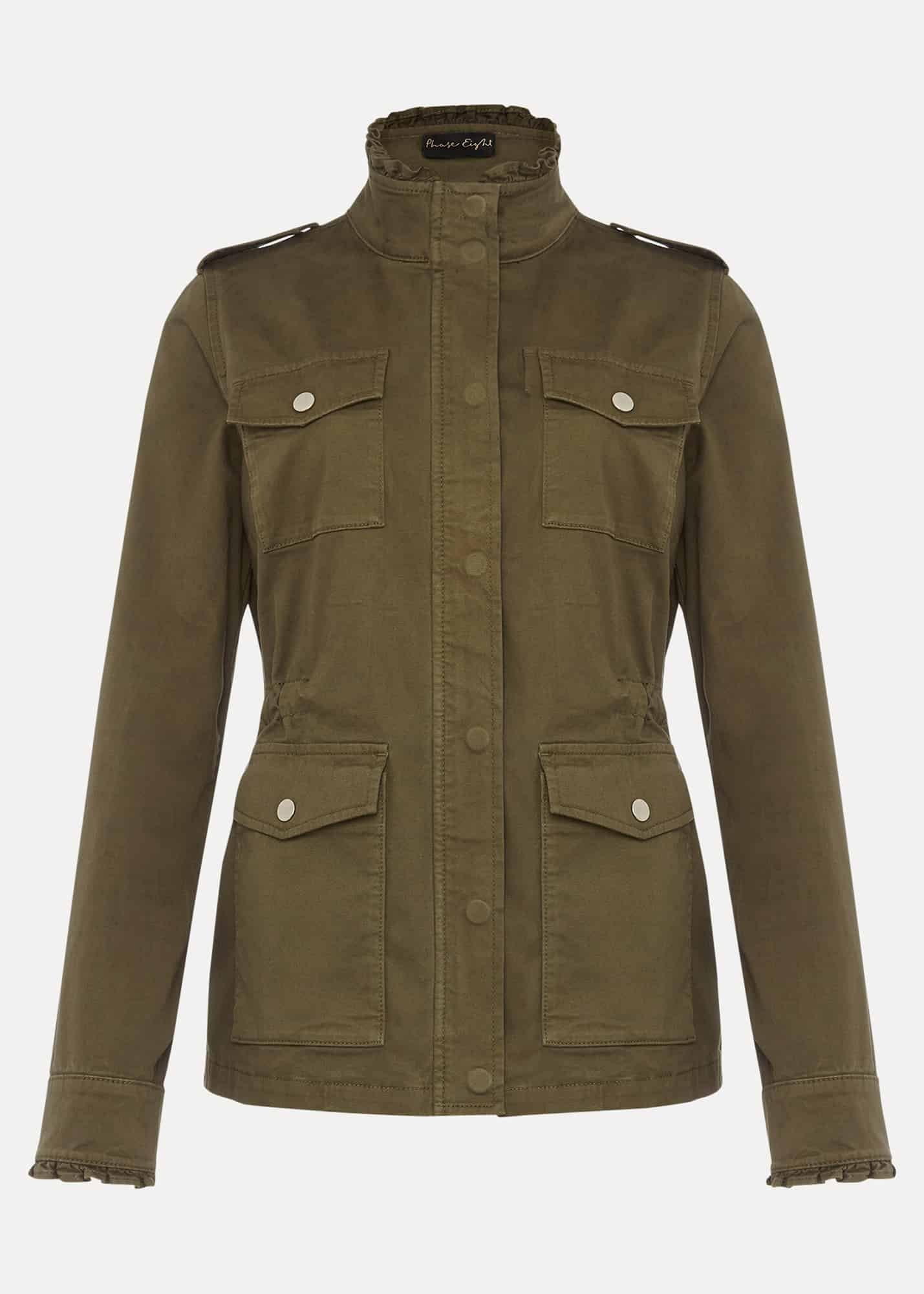 Paula Utility Frill Jacket